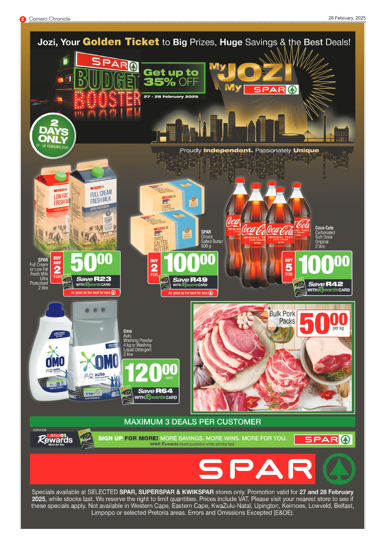 Comaro Chronicle 26 February 2025 page 2