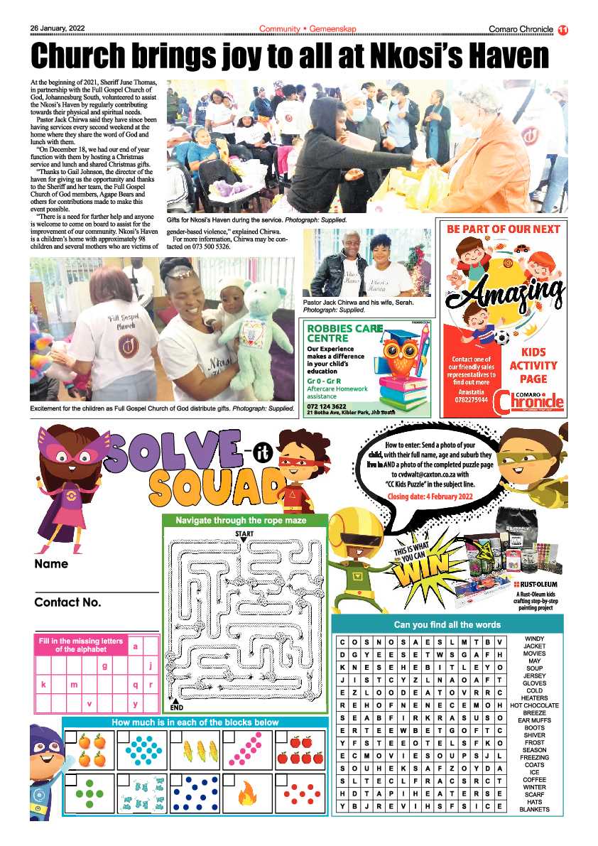 Comaro Chronicle 26 January 2022 page 13