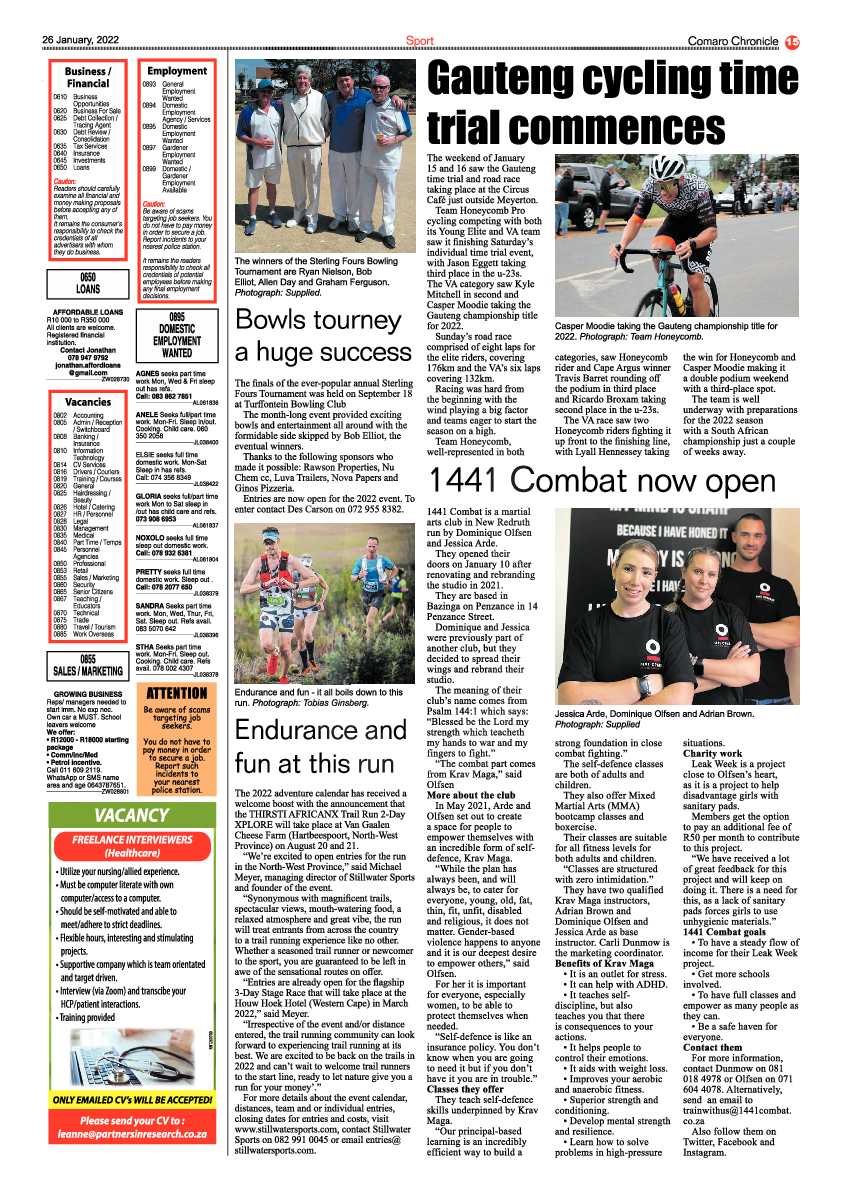 Comaro Chronicle 26 January 2022 page 17