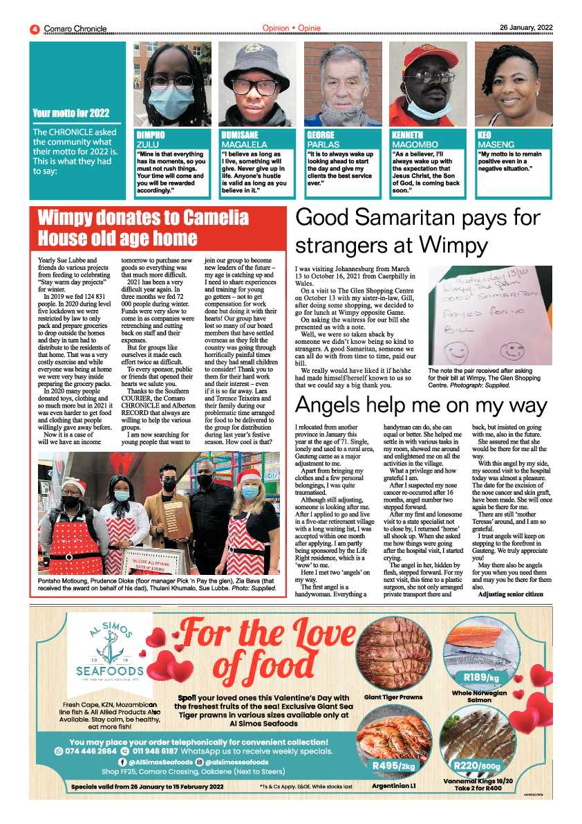 Comaro Chronicle 26 January 2022 page 6