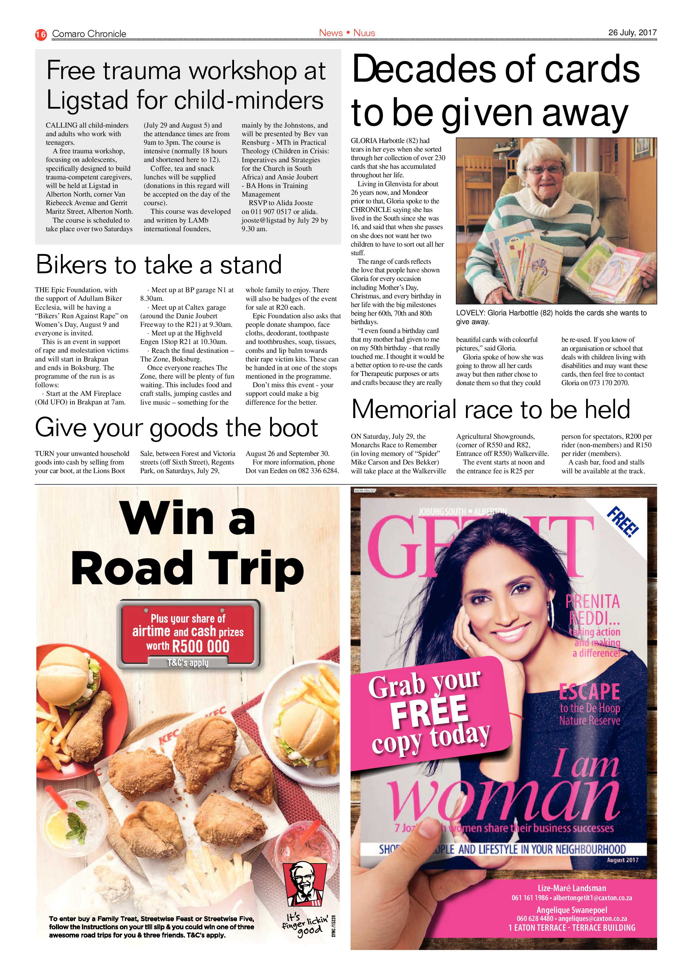 Comaro Chronicle 26 July 2017 page 16
