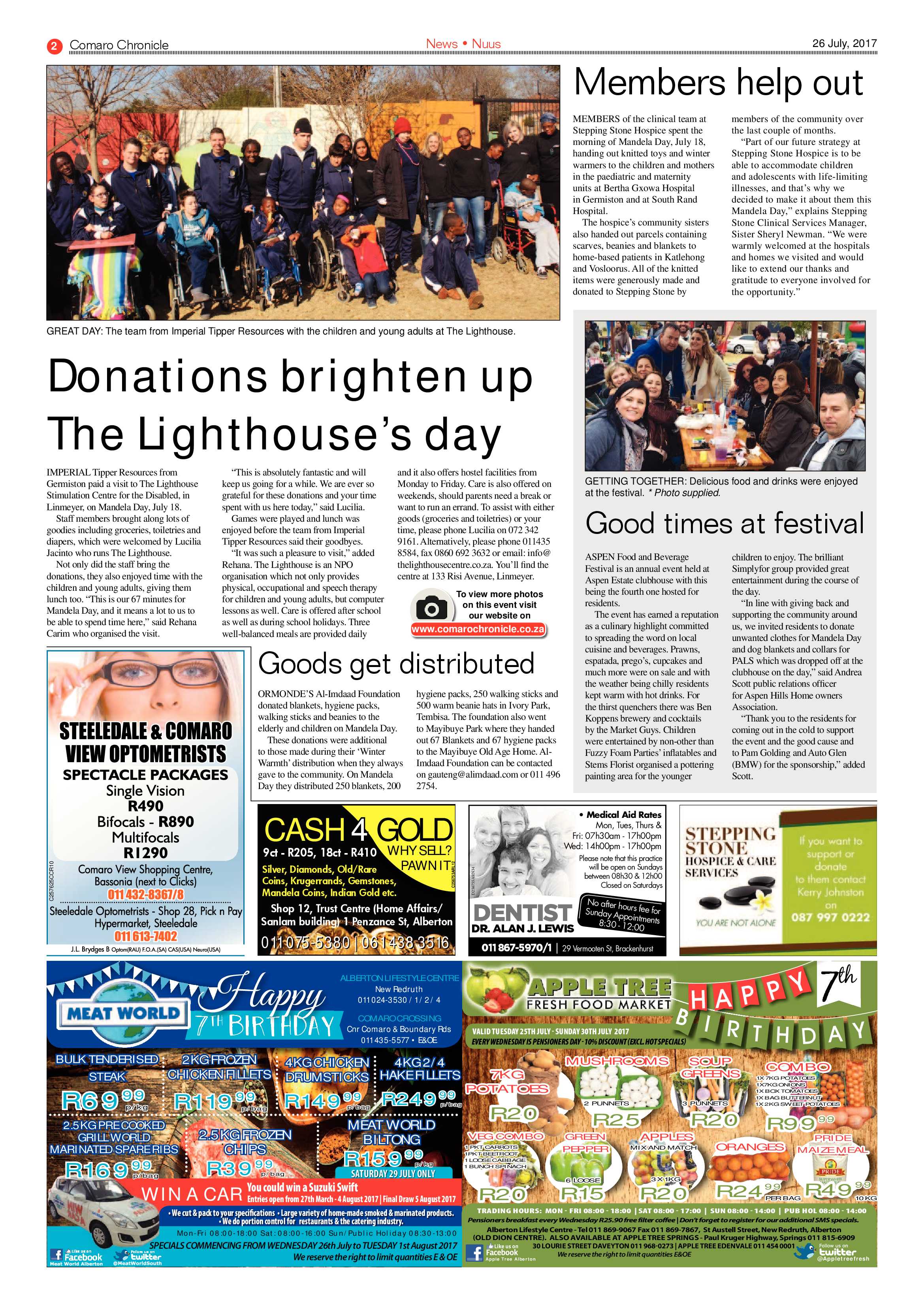 Comaro Chronicle 26 July 2017 page 2