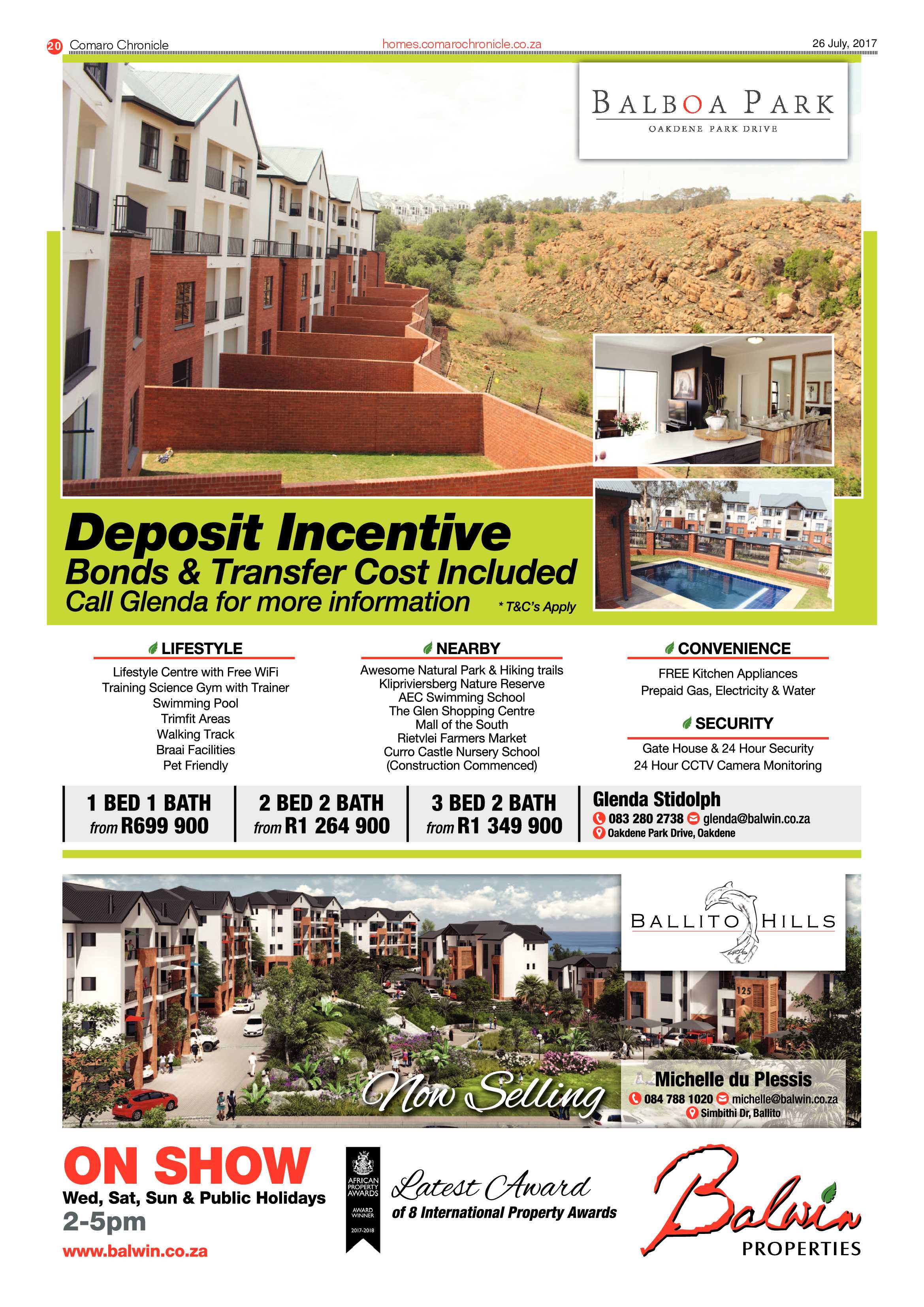 Comaro Chronicle 26 July 2017 page 20