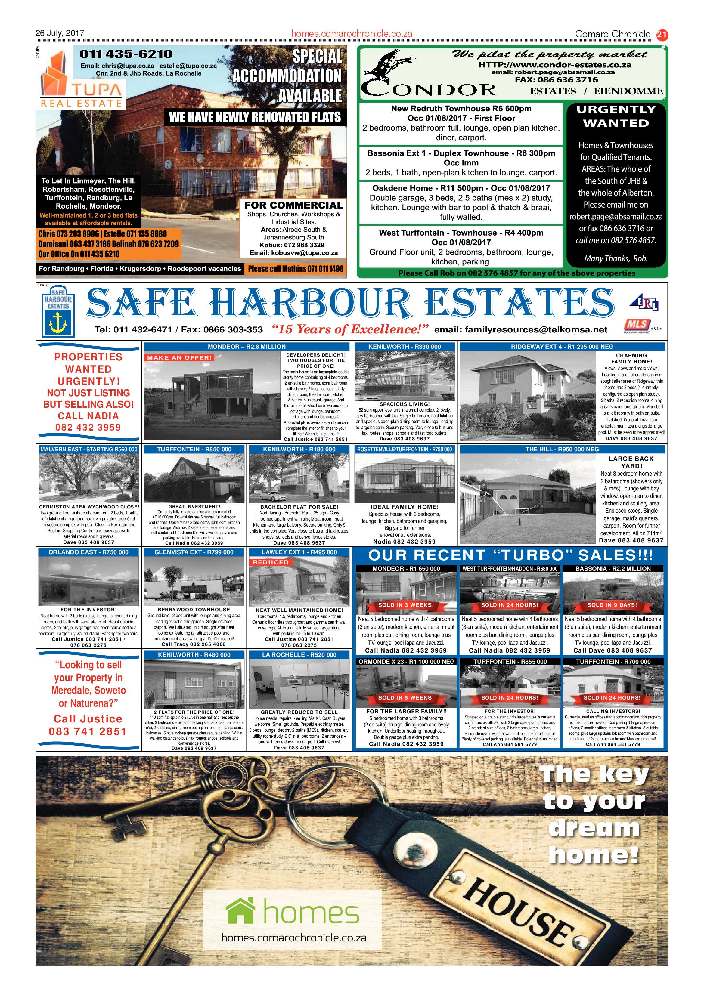 Comaro Chronicle 26 July 2017 page 21