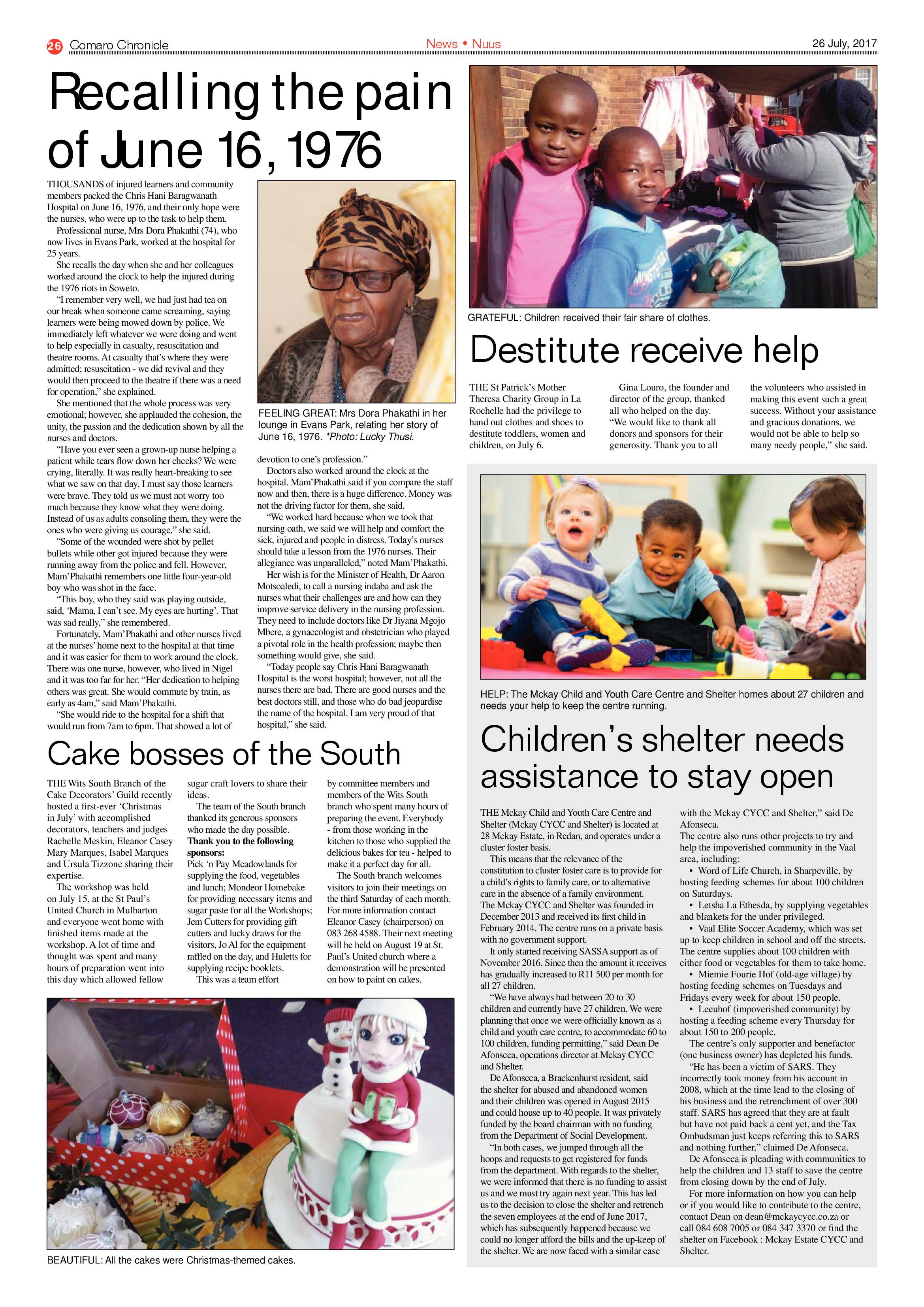 Comaro Chronicle 26 July 2017 page 26