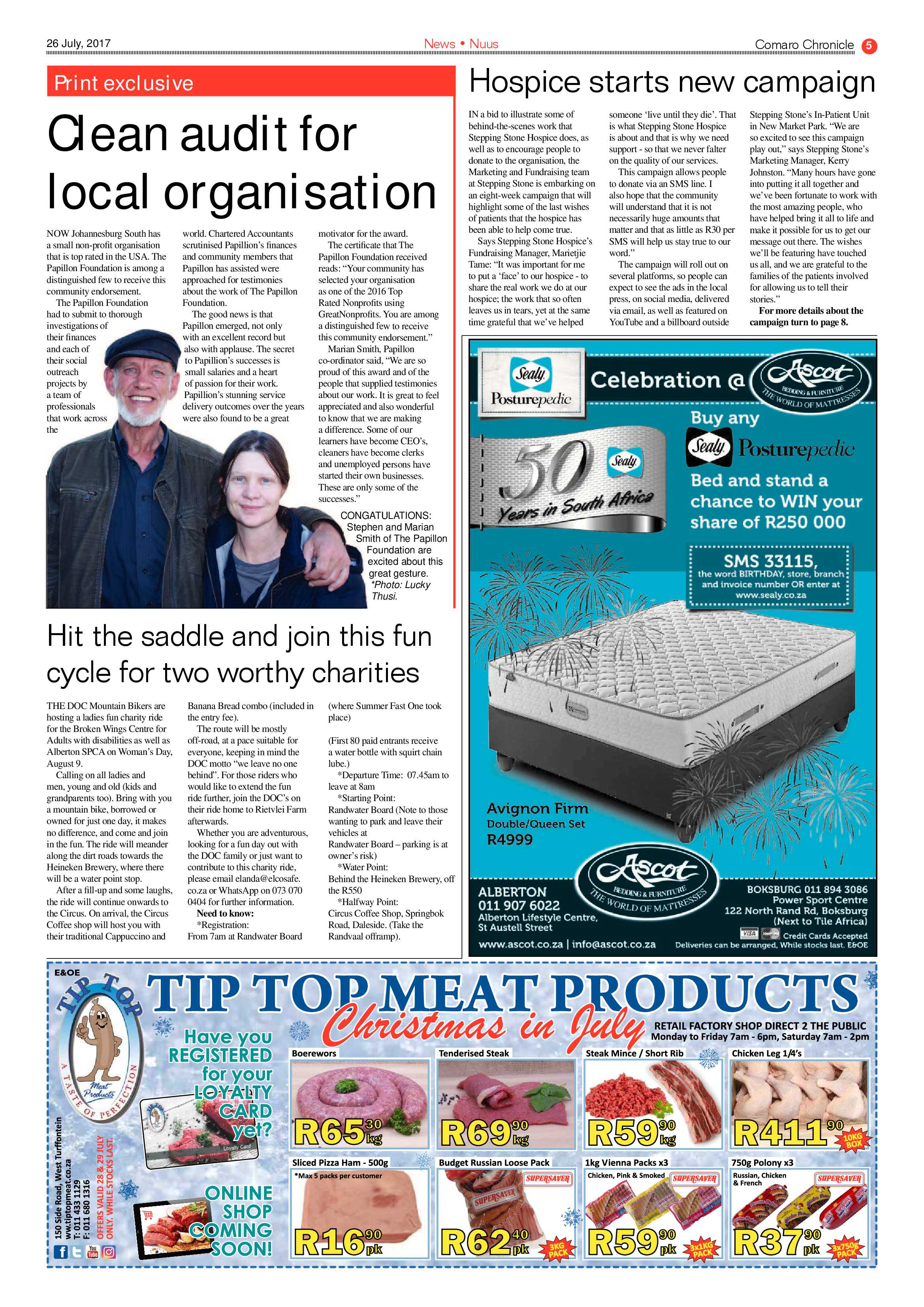 Comaro Chronicle 26 July 2017 page 5