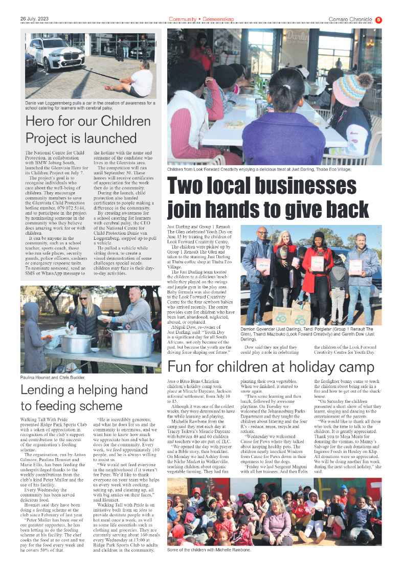 Comaro Chronicle 26 July 2023 page 5