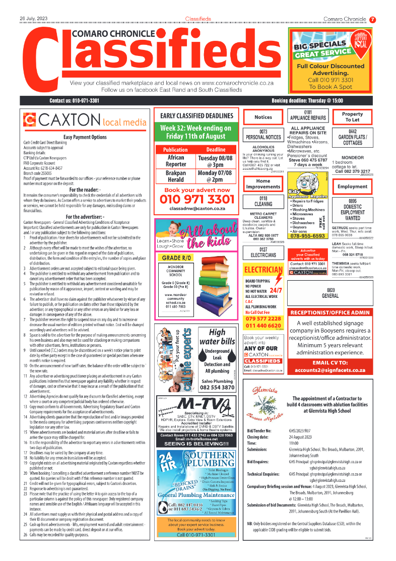 Comaro Chronicle 26 July 2023 page 7