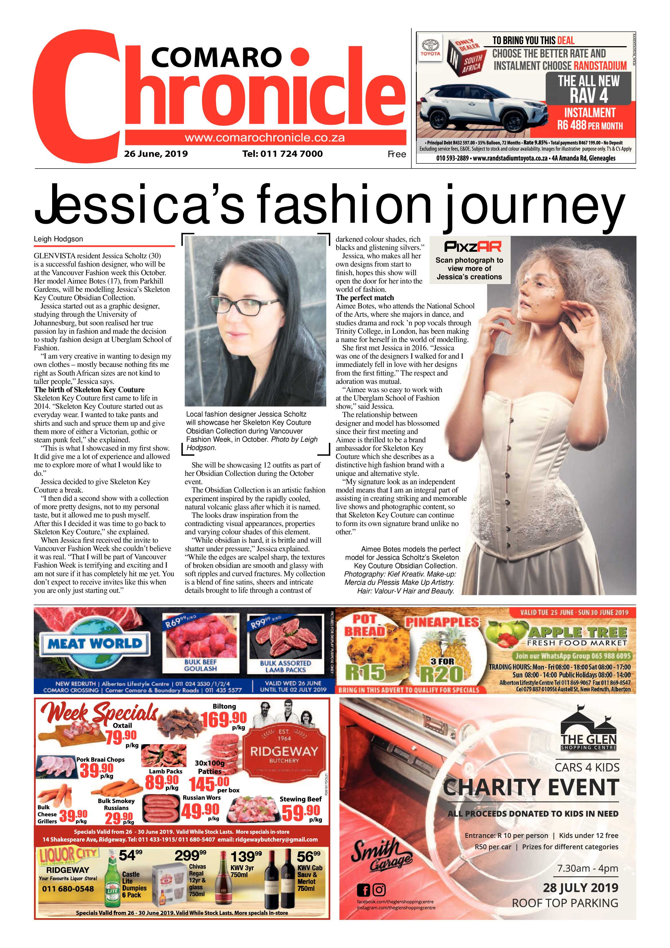 Comaro Chronicle 26 June 2019 page 1