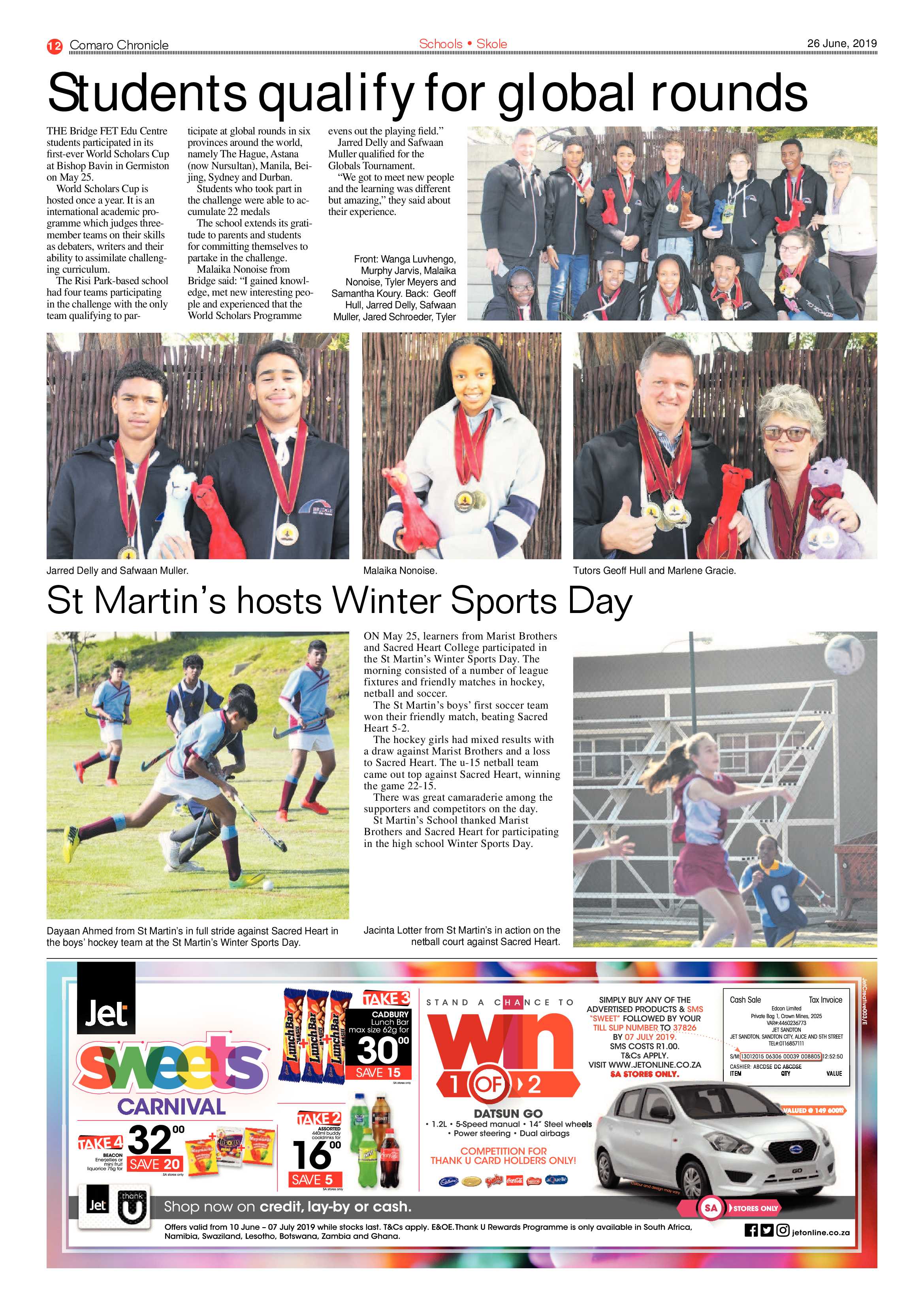 Comaro Chronicle 26 June 2019 page 12