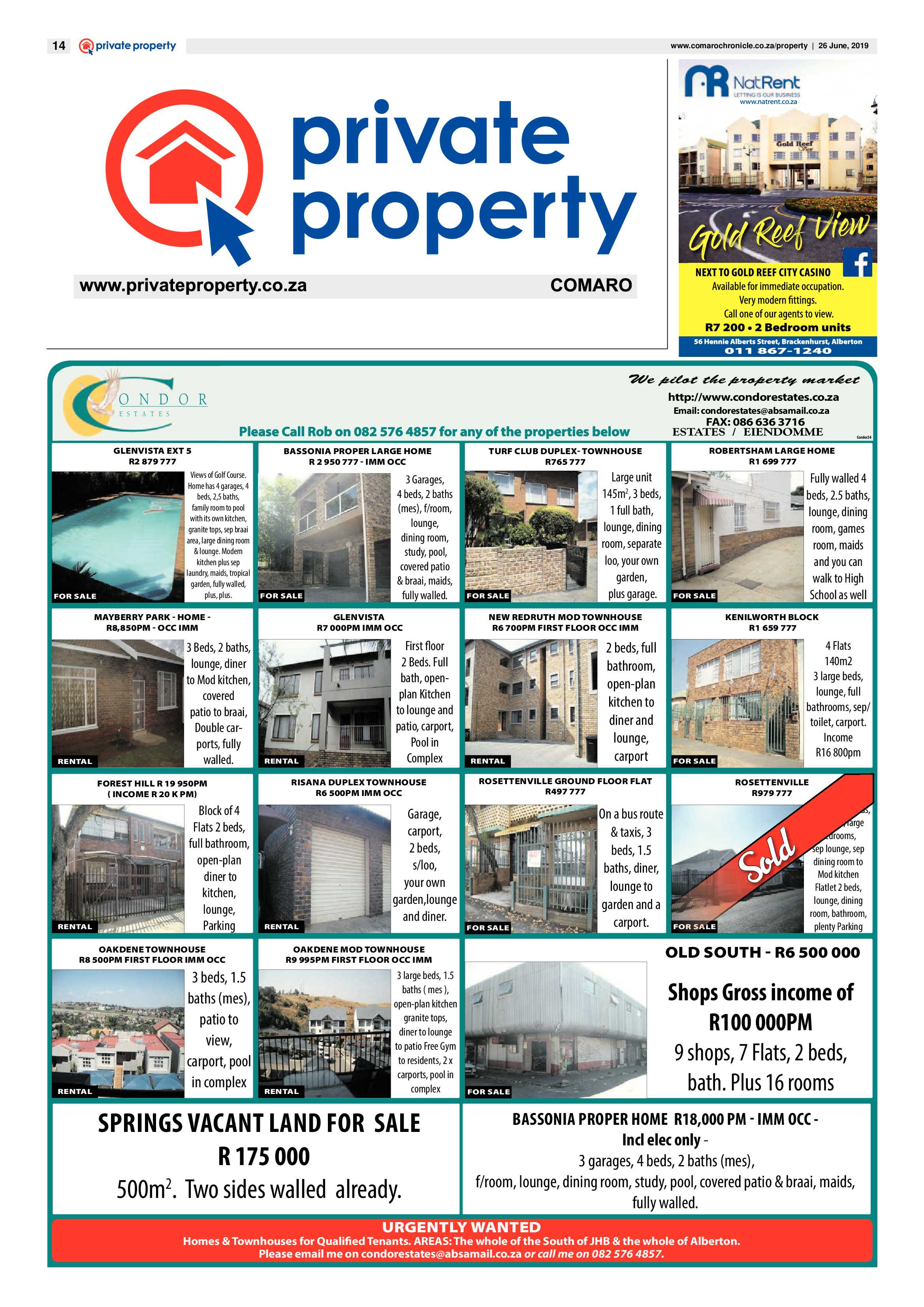 Comaro Chronicle 26 June 2019 page 14