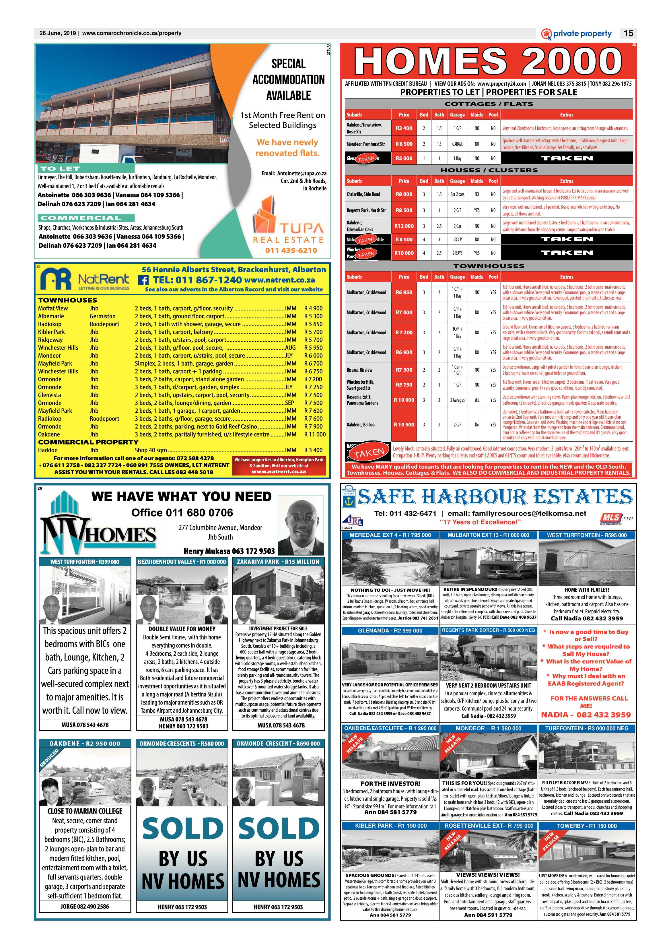Comaro Chronicle 26 June 2019 page 15