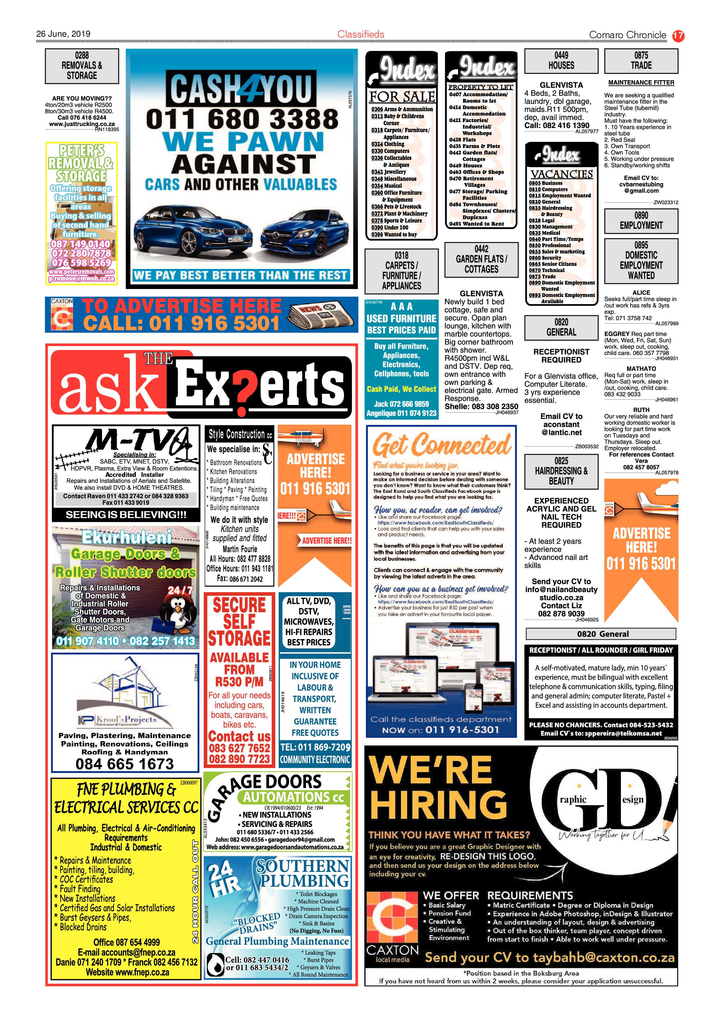 Comaro Chronicle 26 June 2019 page 17