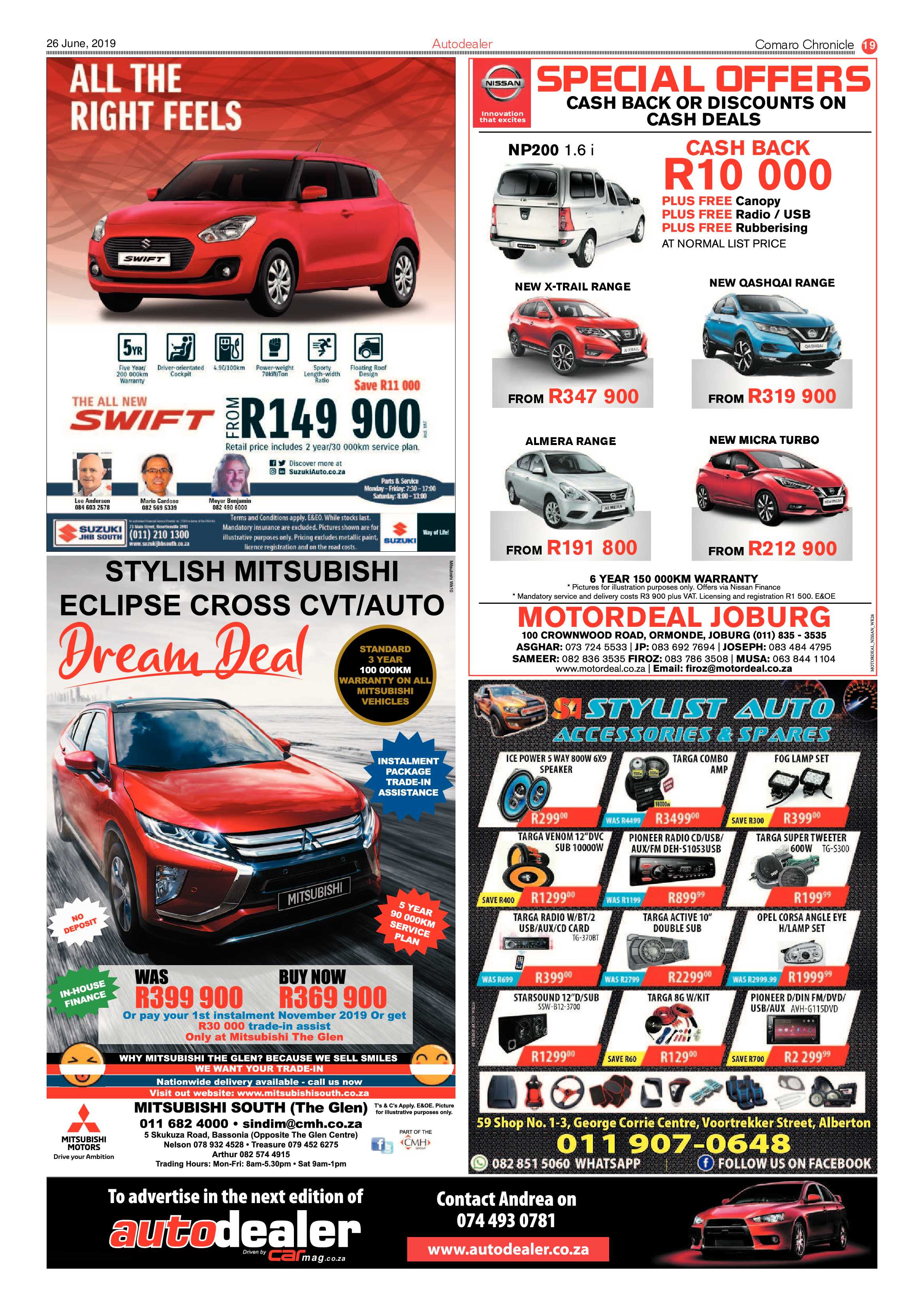 Comaro Chronicle 26 June 2019 page 19