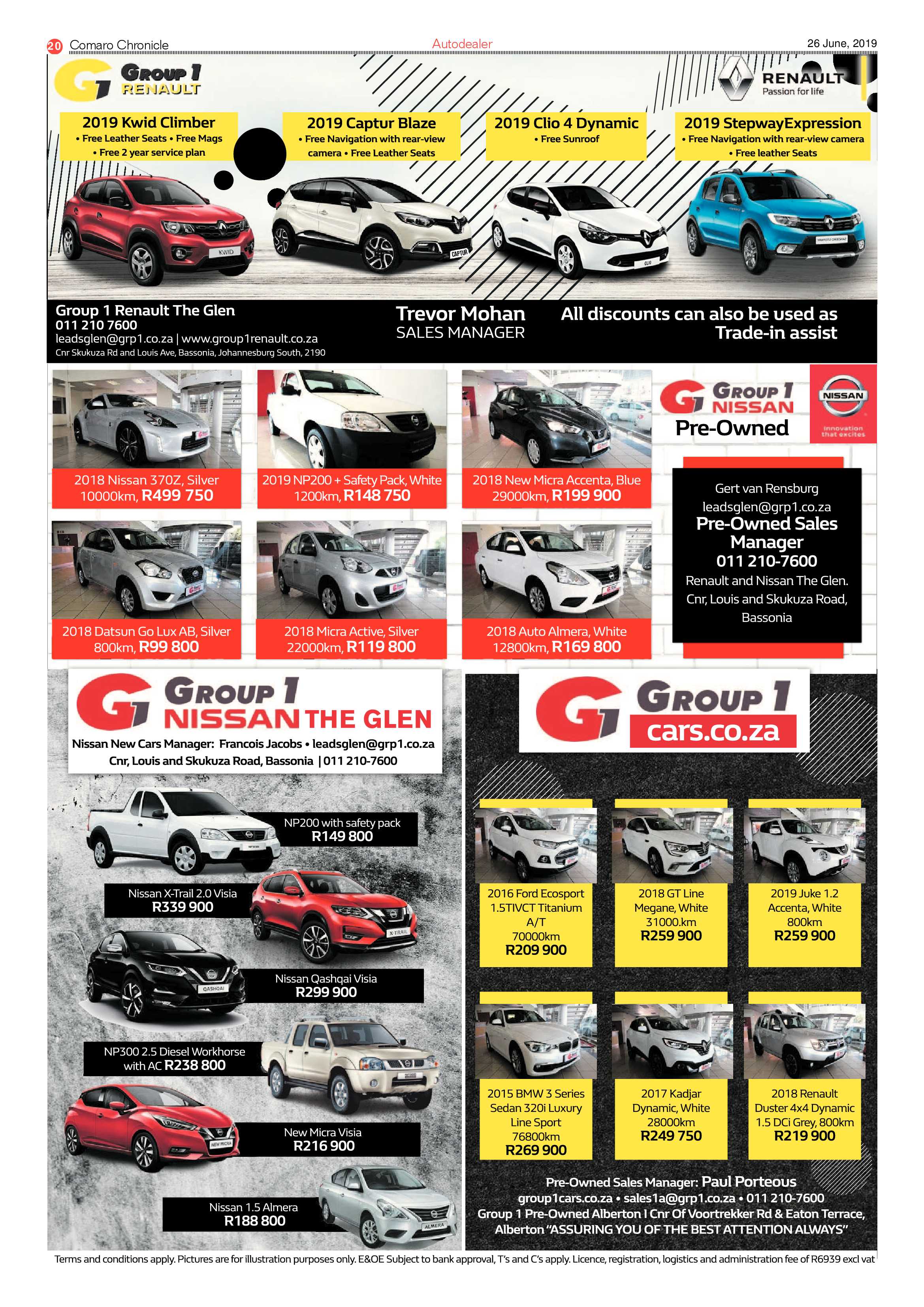 Comaro Chronicle 26 June 2019 page 20
