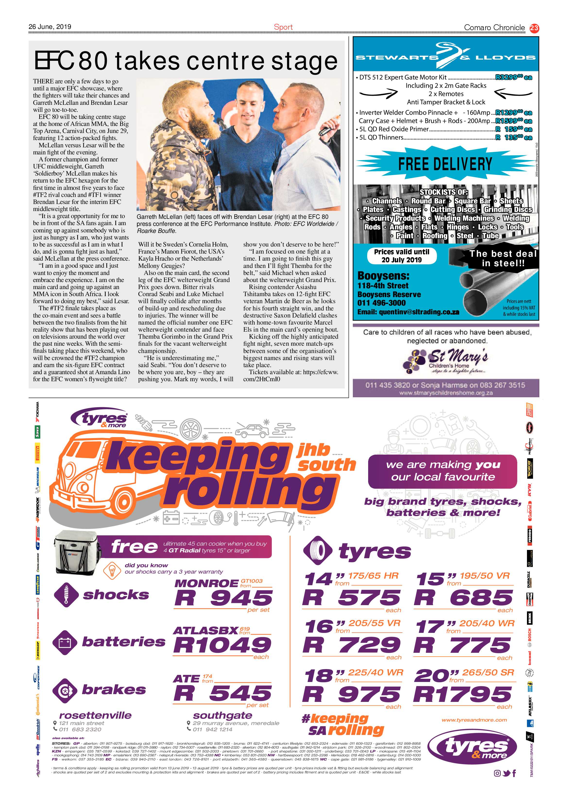 Comaro Chronicle 26 June 2019 page 23