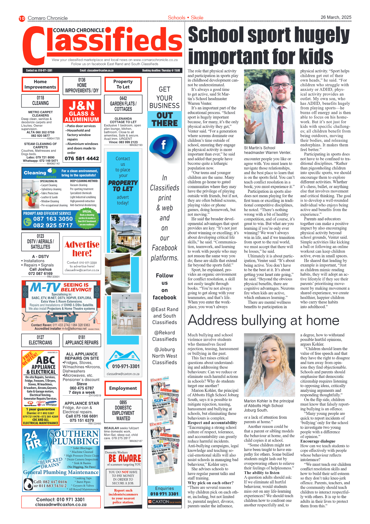Comaro Chronicle 26 March 2025 page 10