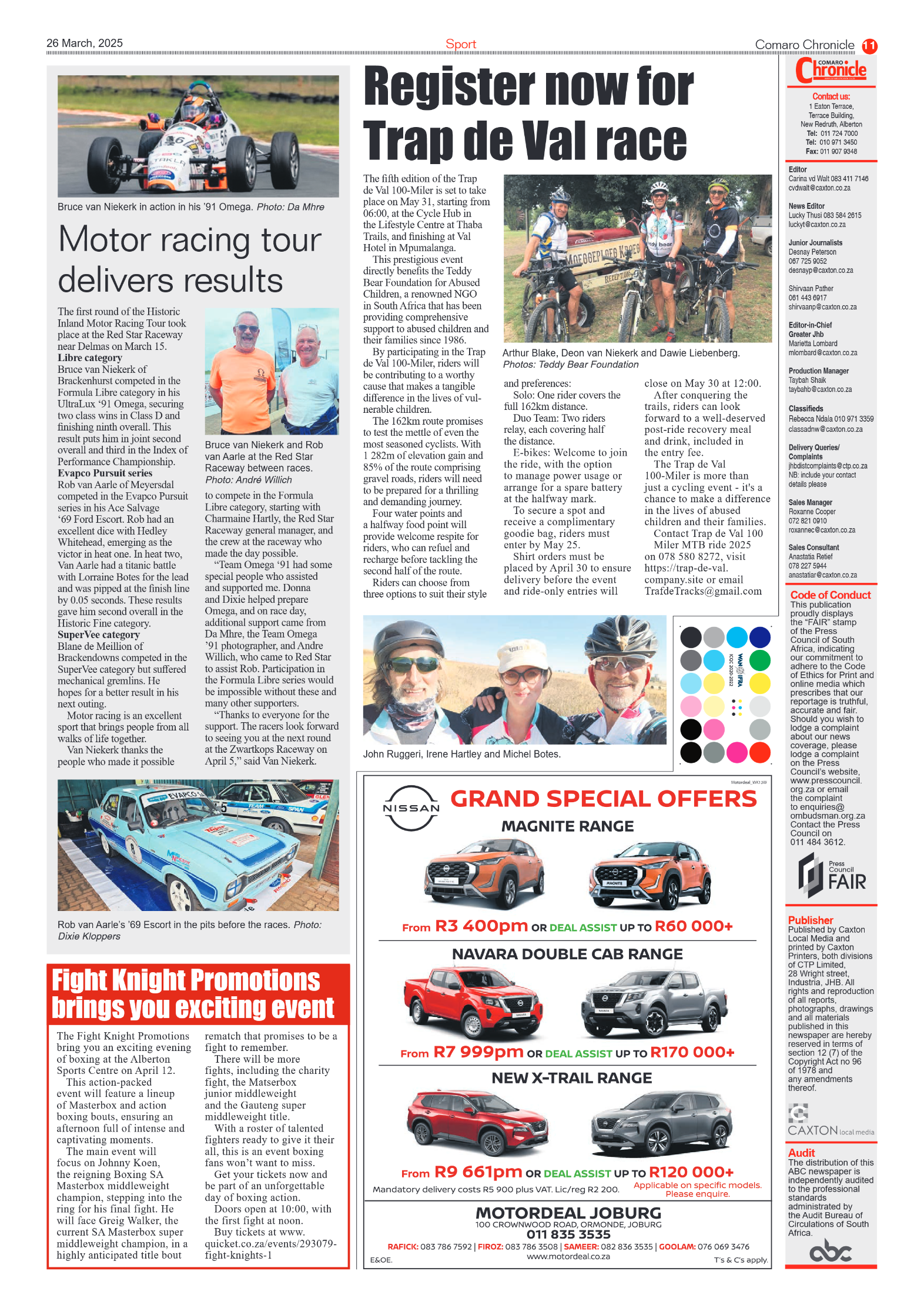 Comaro Chronicle 26 March 2025 page 11