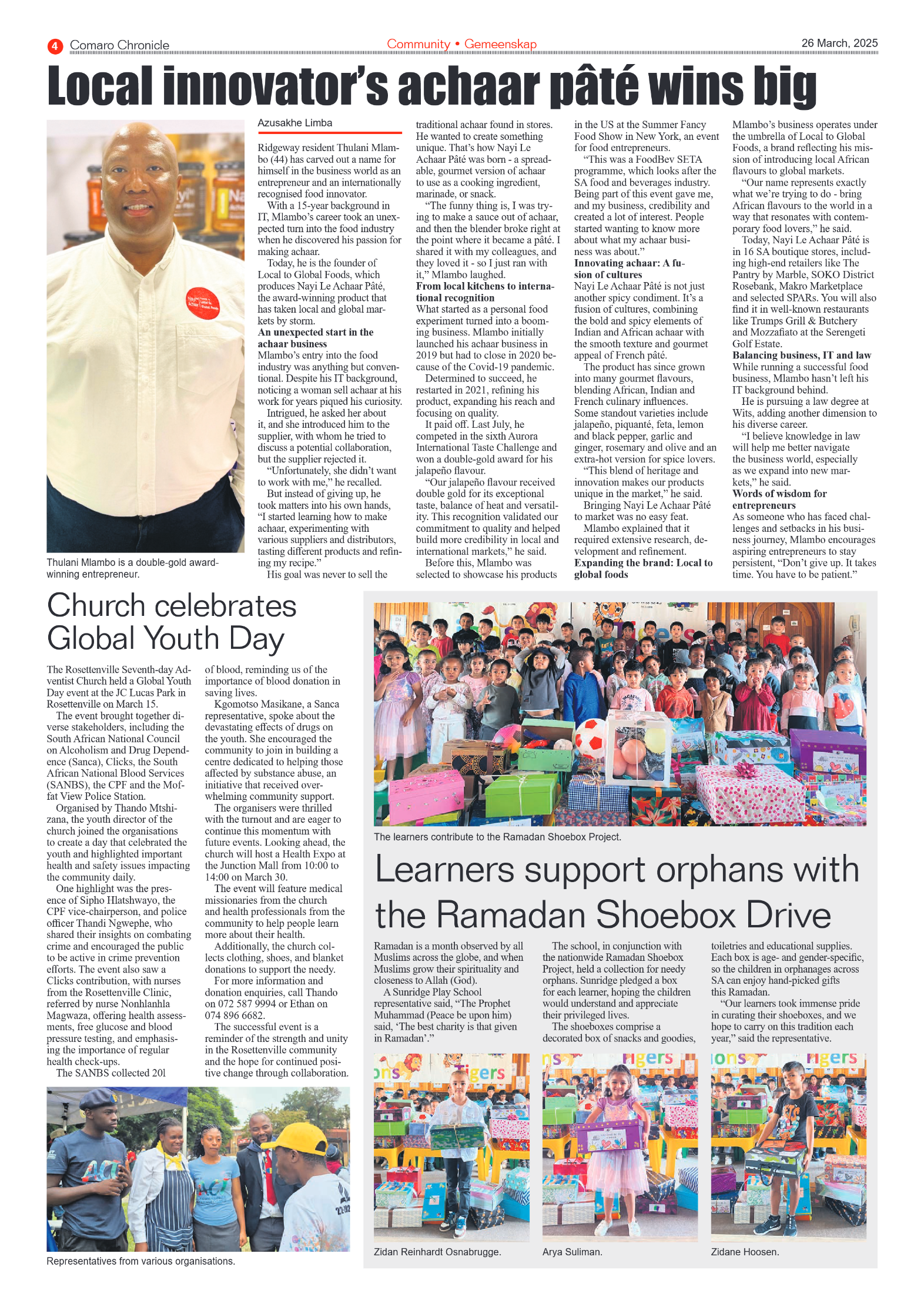 Comaro Chronicle 26 March 2025 page 4