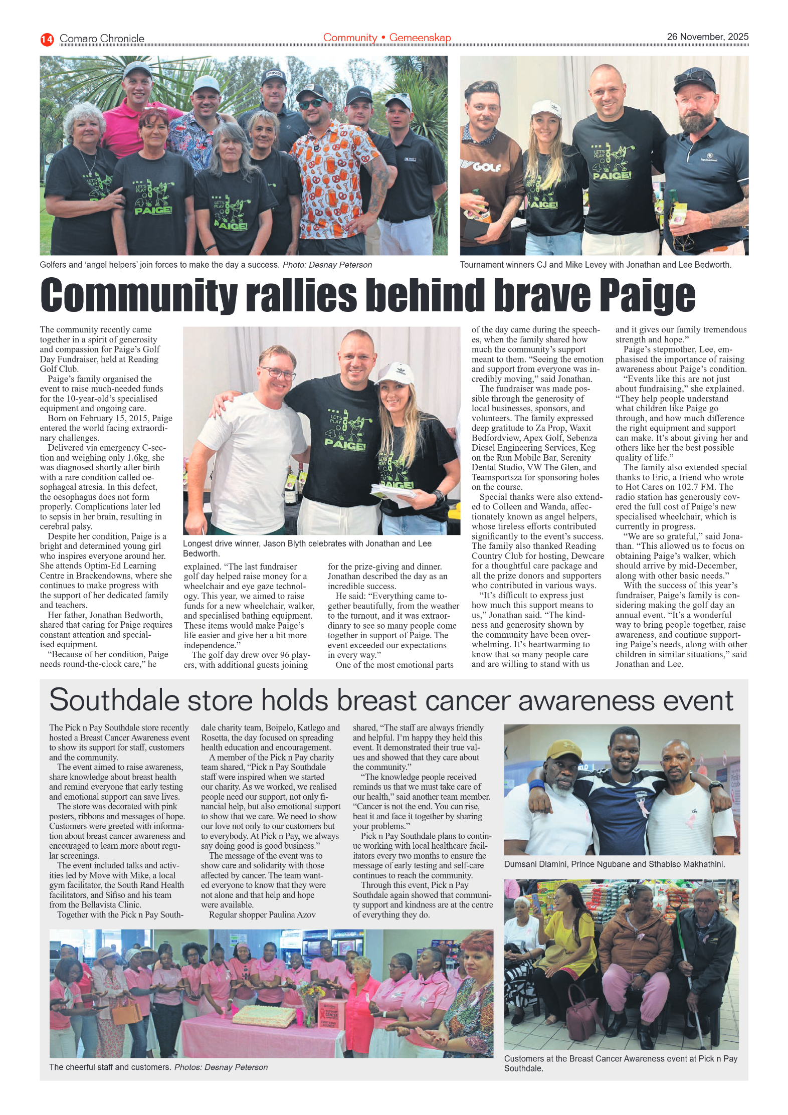 Comaro Chronicle 26 November 2025 page 16