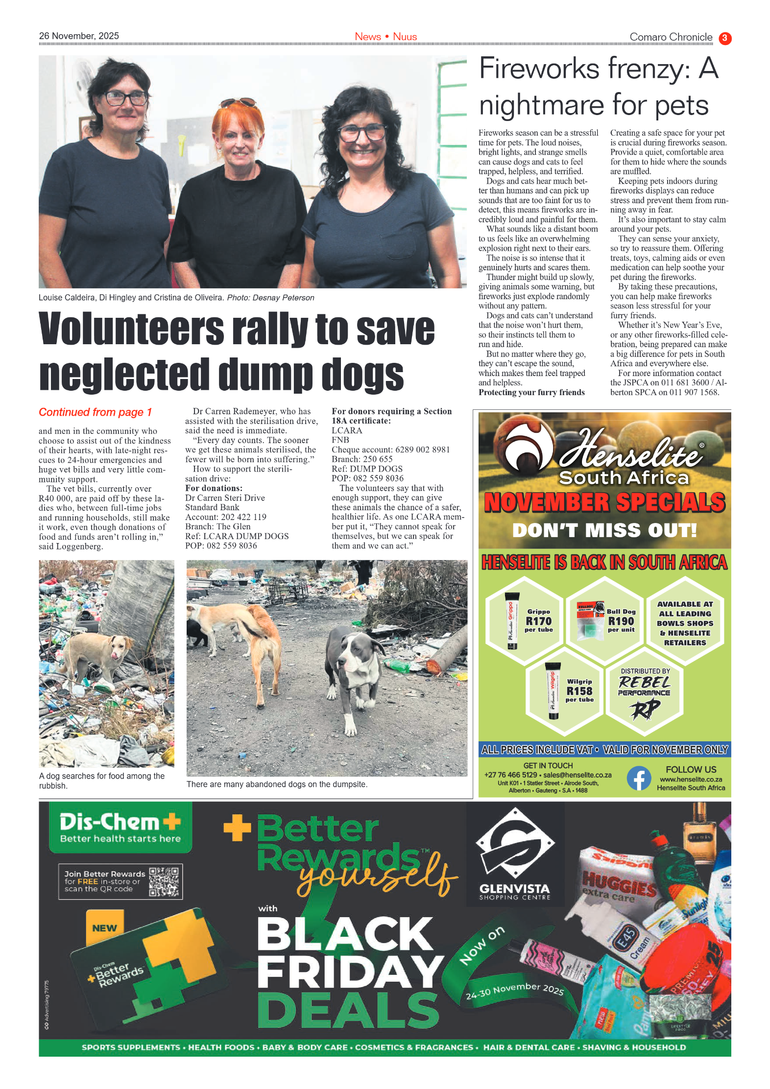 Comaro Chronicle 26 November 2025 page 5