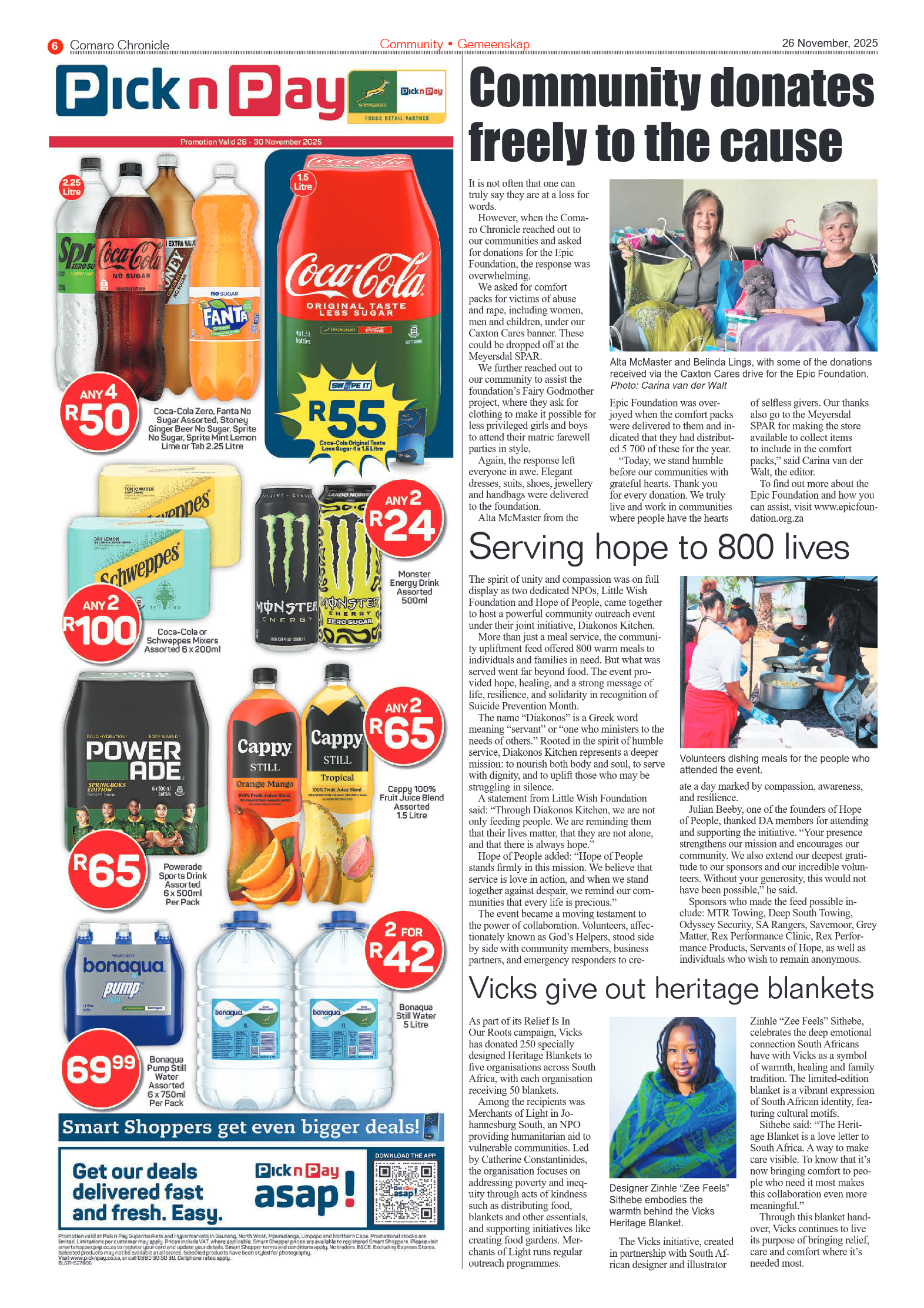 Comaro Chronicle 26 November 2025 page 8