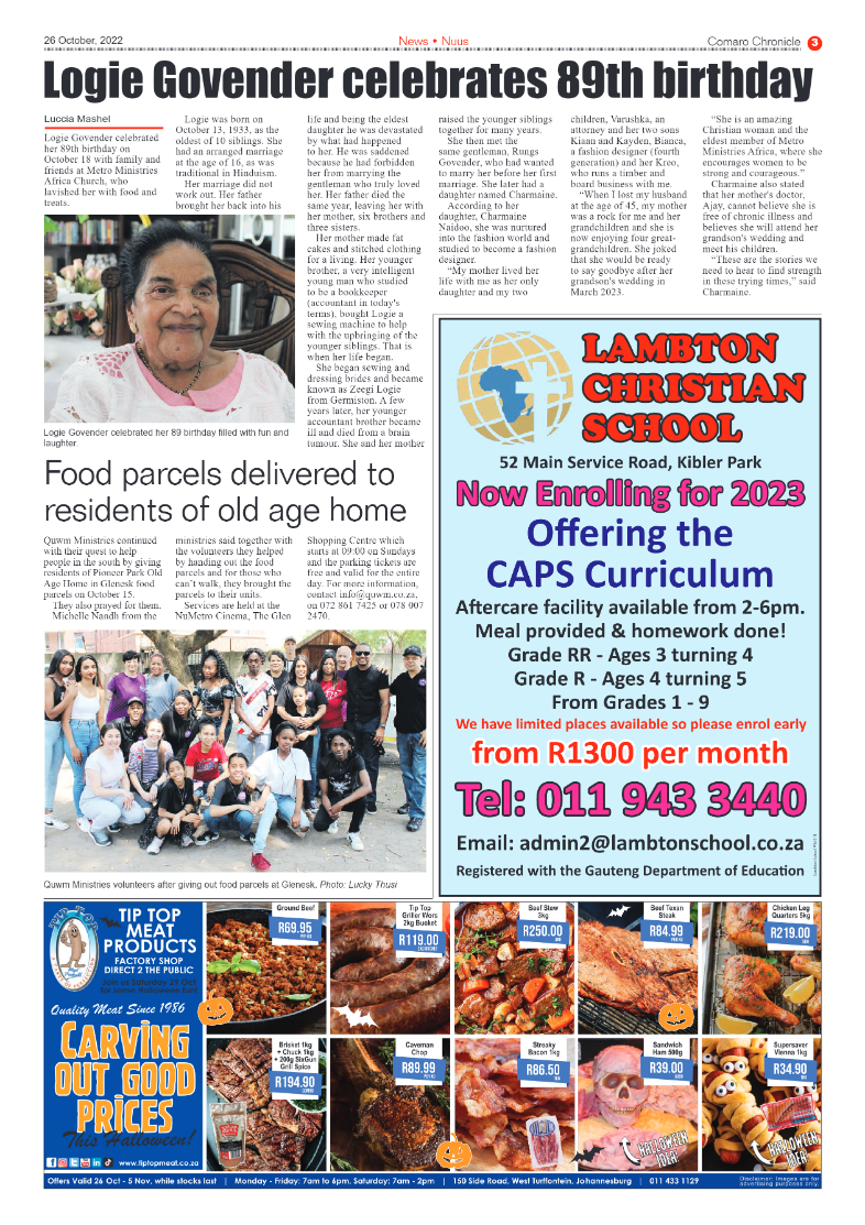 Comaro Chronicle 26 October 2022 page 5