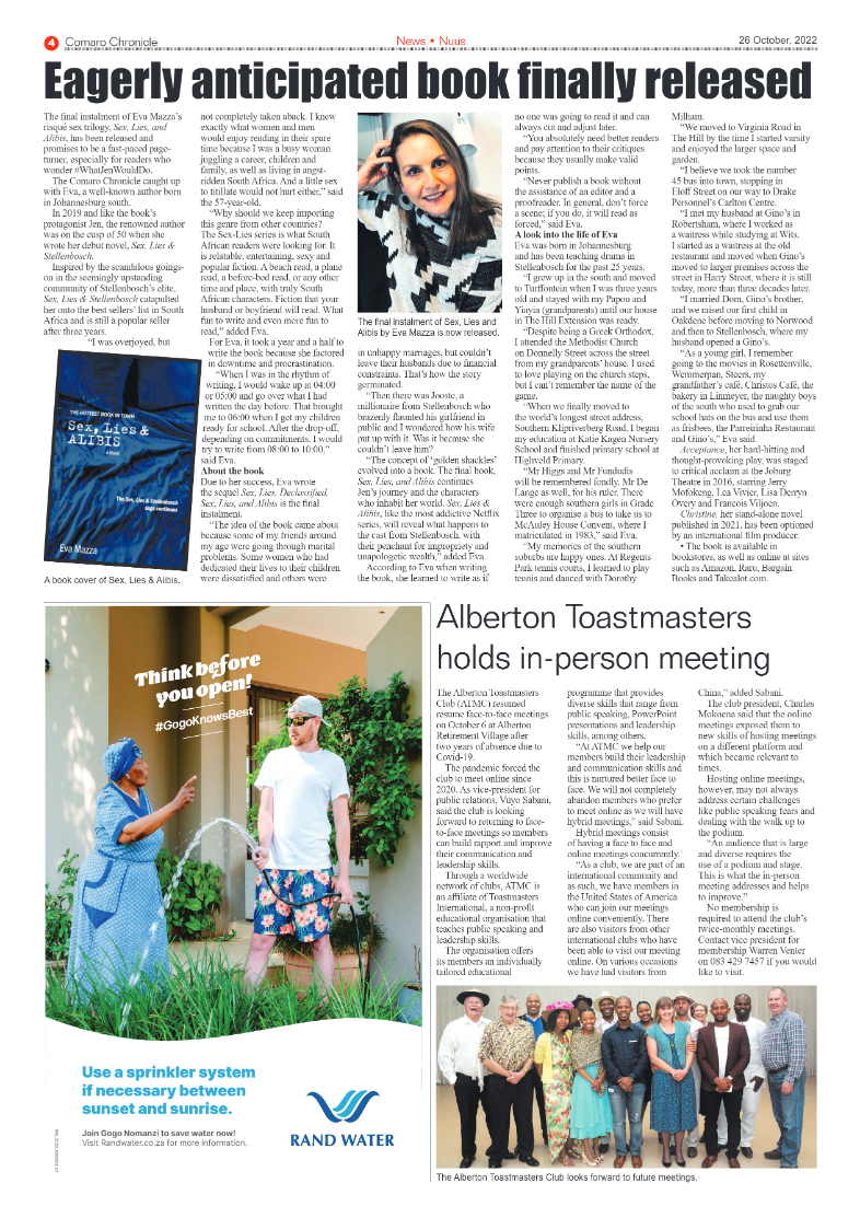 Comaro Chronicle 26 October 2022 page 6