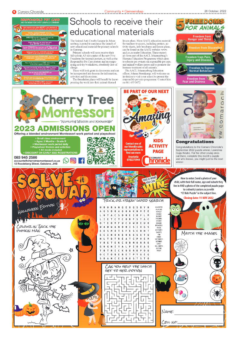 Comaro Chronicle 26 October 2022 page 8