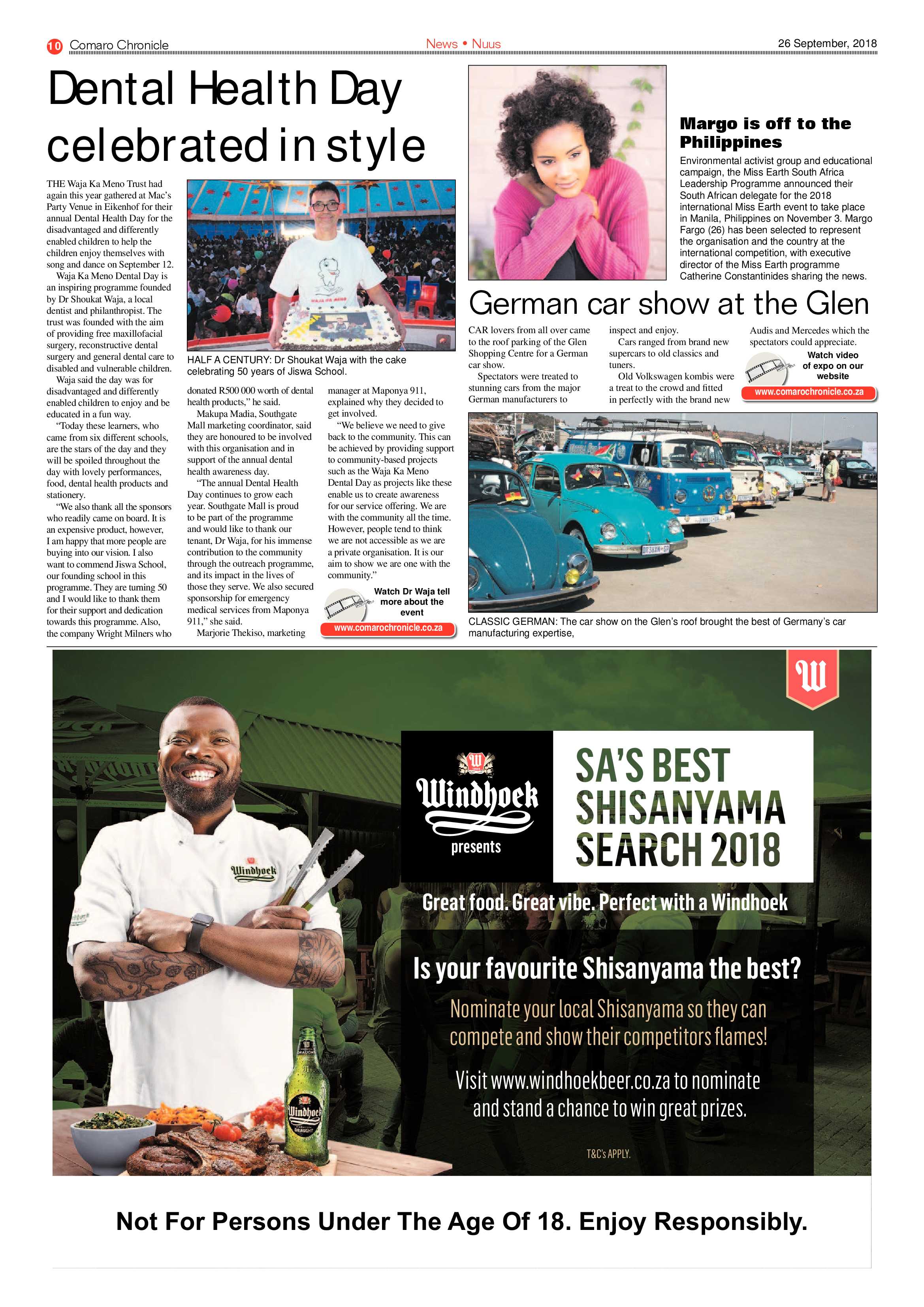 Comaro Chronicle 26 September 2018 page 10