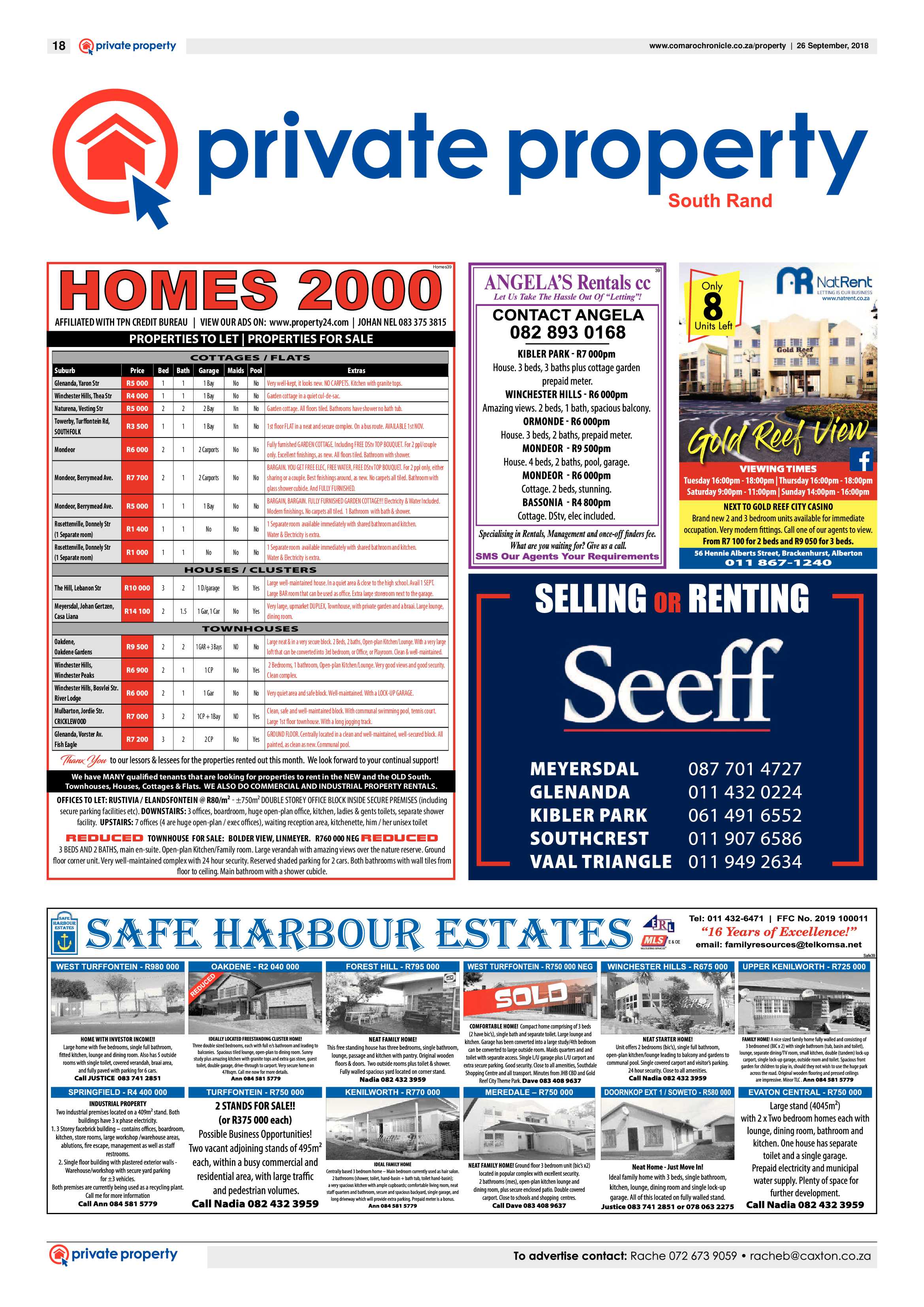 Comaro Chronicle 26 September 2018 page 18