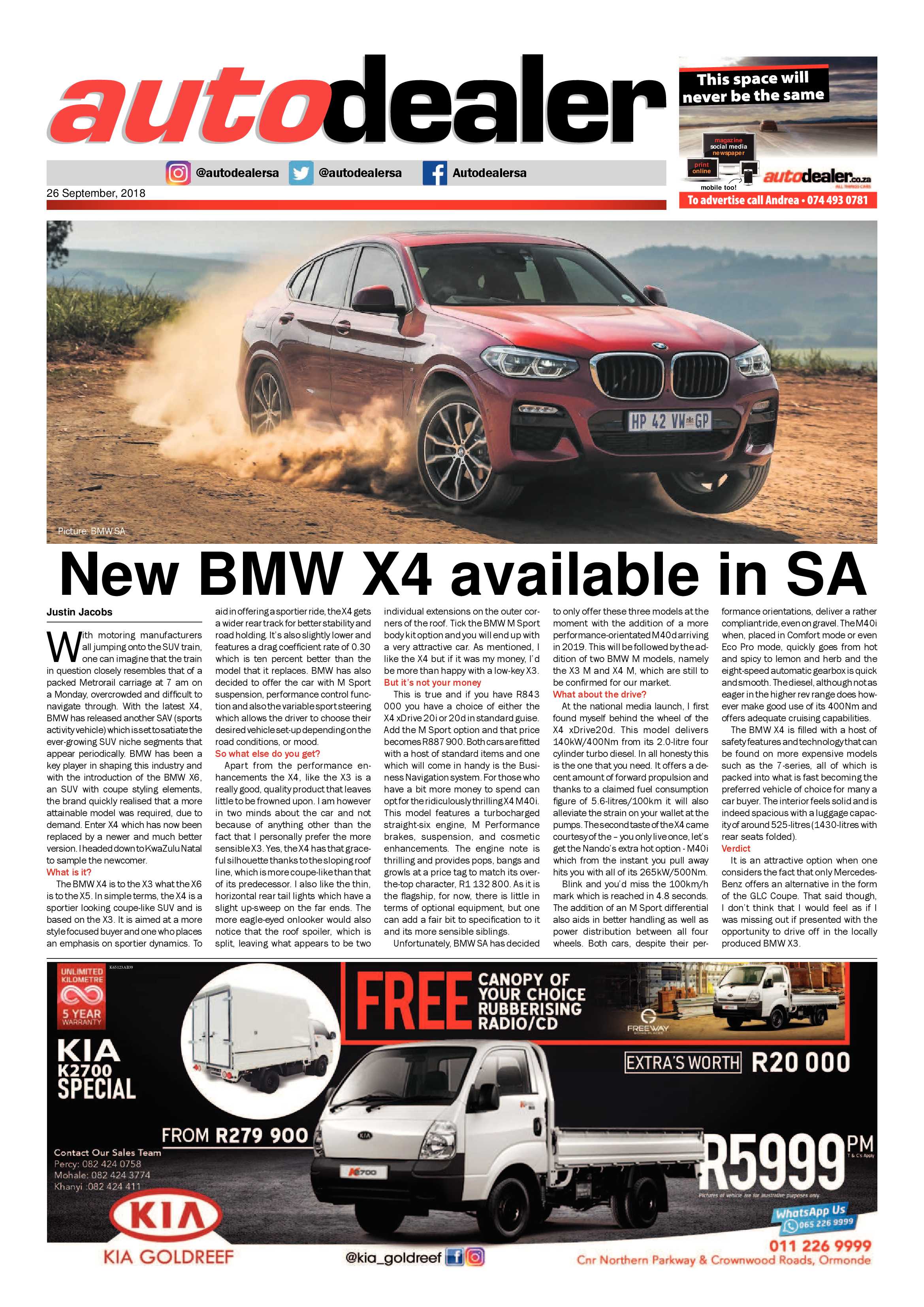 Comaro Chronicle 26 September 2018 page 23
