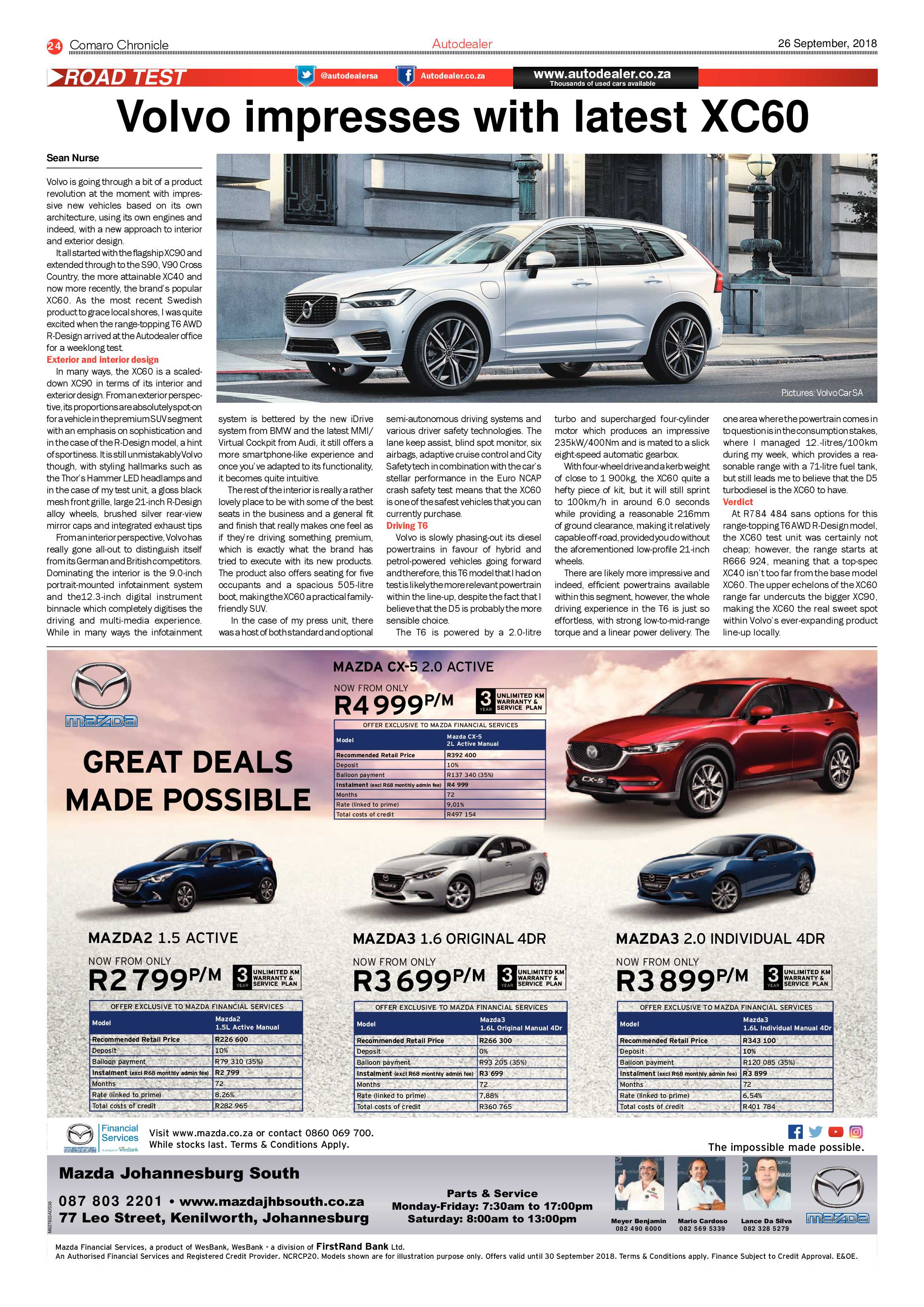 Comaro Chronicle 26 September 2018 page 24
