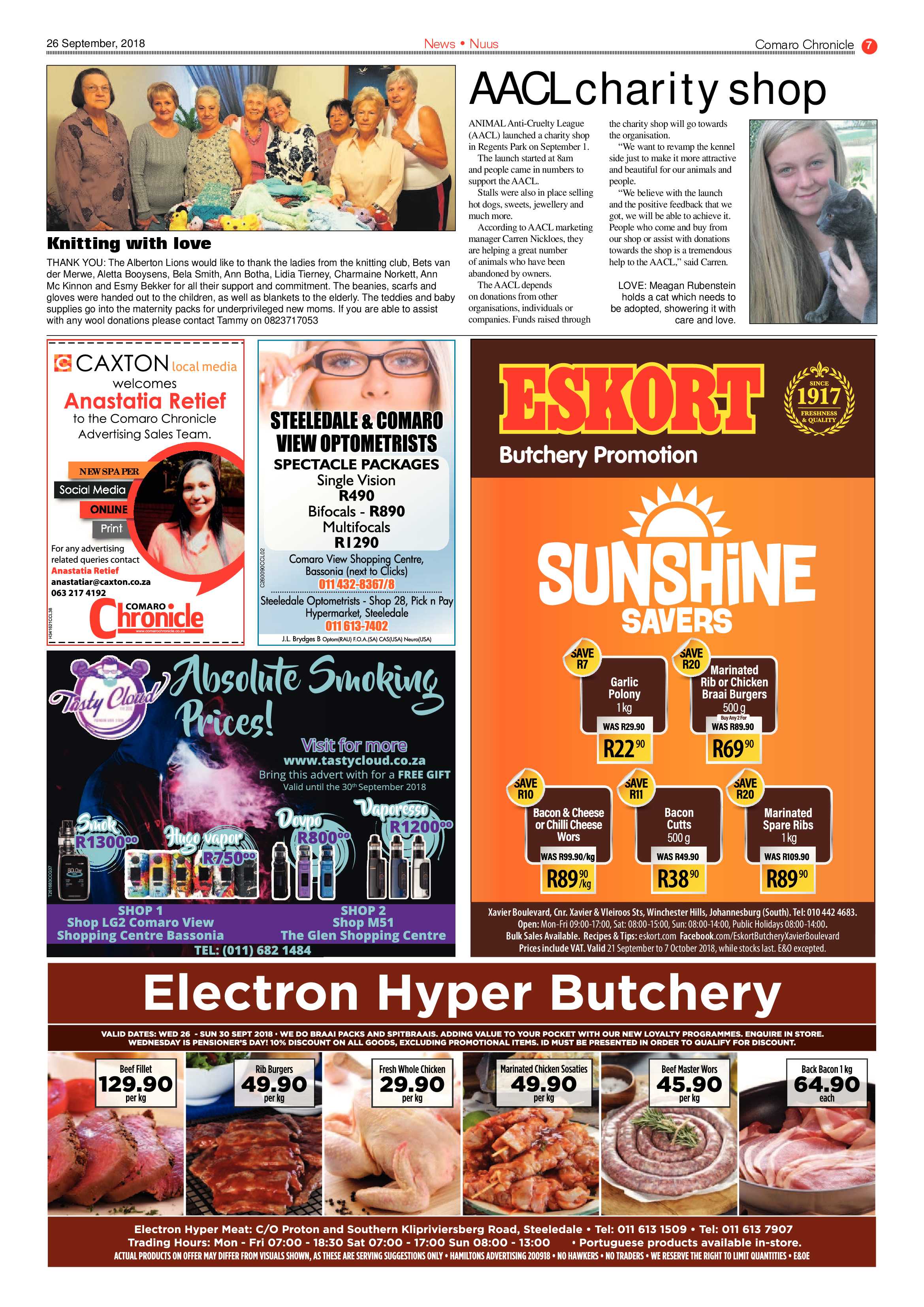 Comaro Chronicle 26 September 2018 page 7