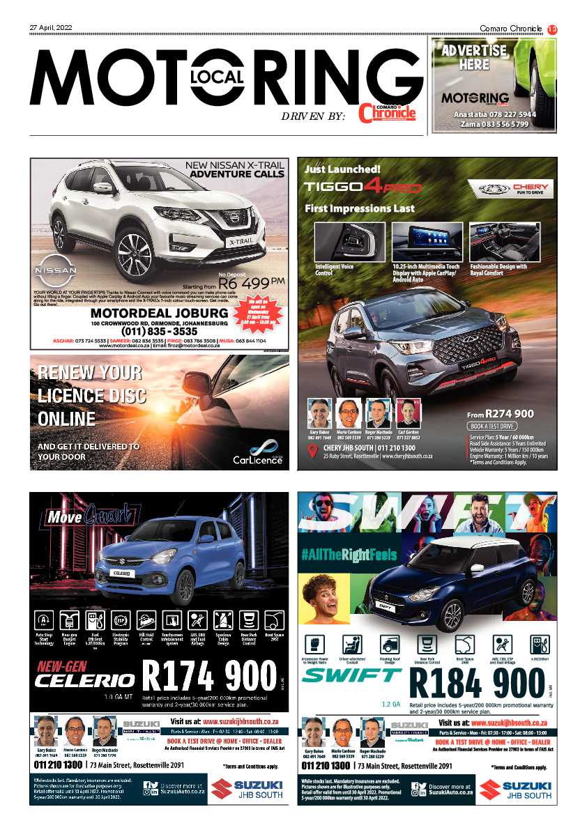 Comaro Chronicle 27 April 2022 page 15