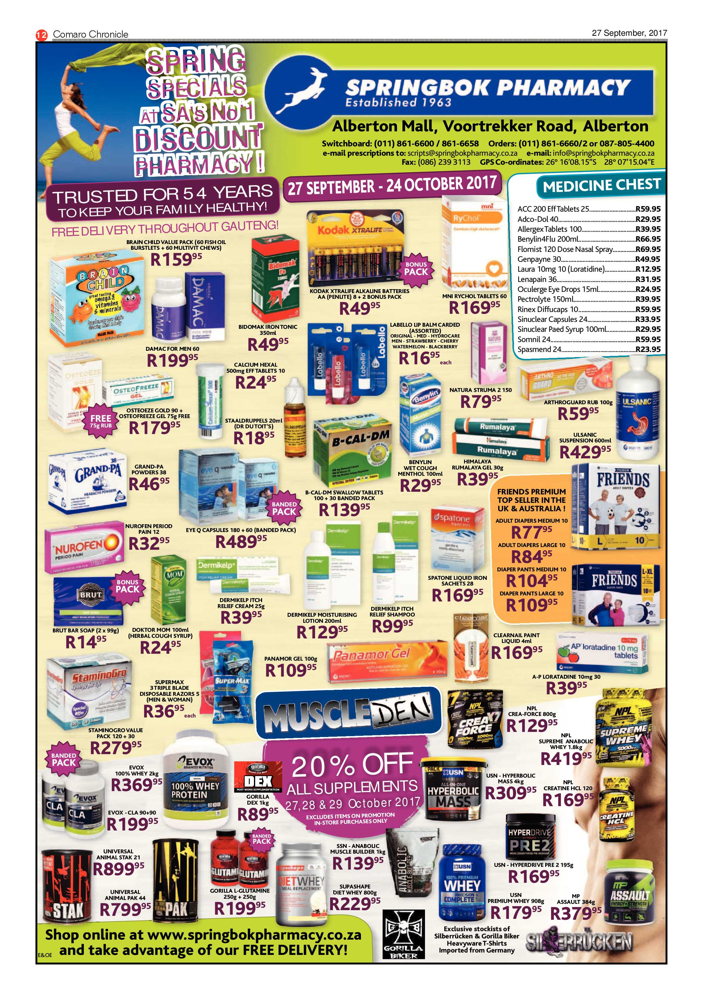 Comaro Chronicle 27 September 2017 page 12