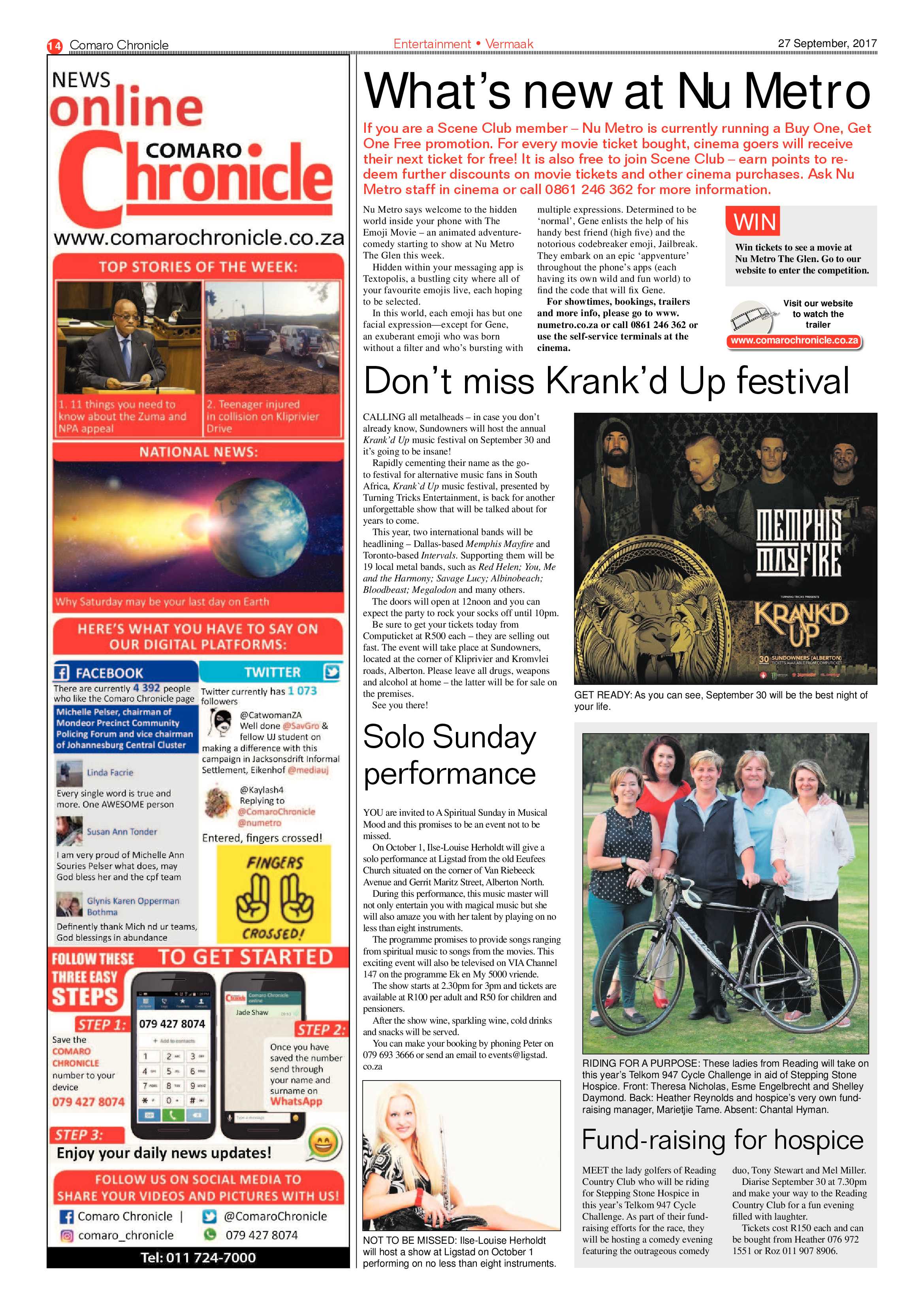 Comaro Chronicle 27 September 2017 page 14