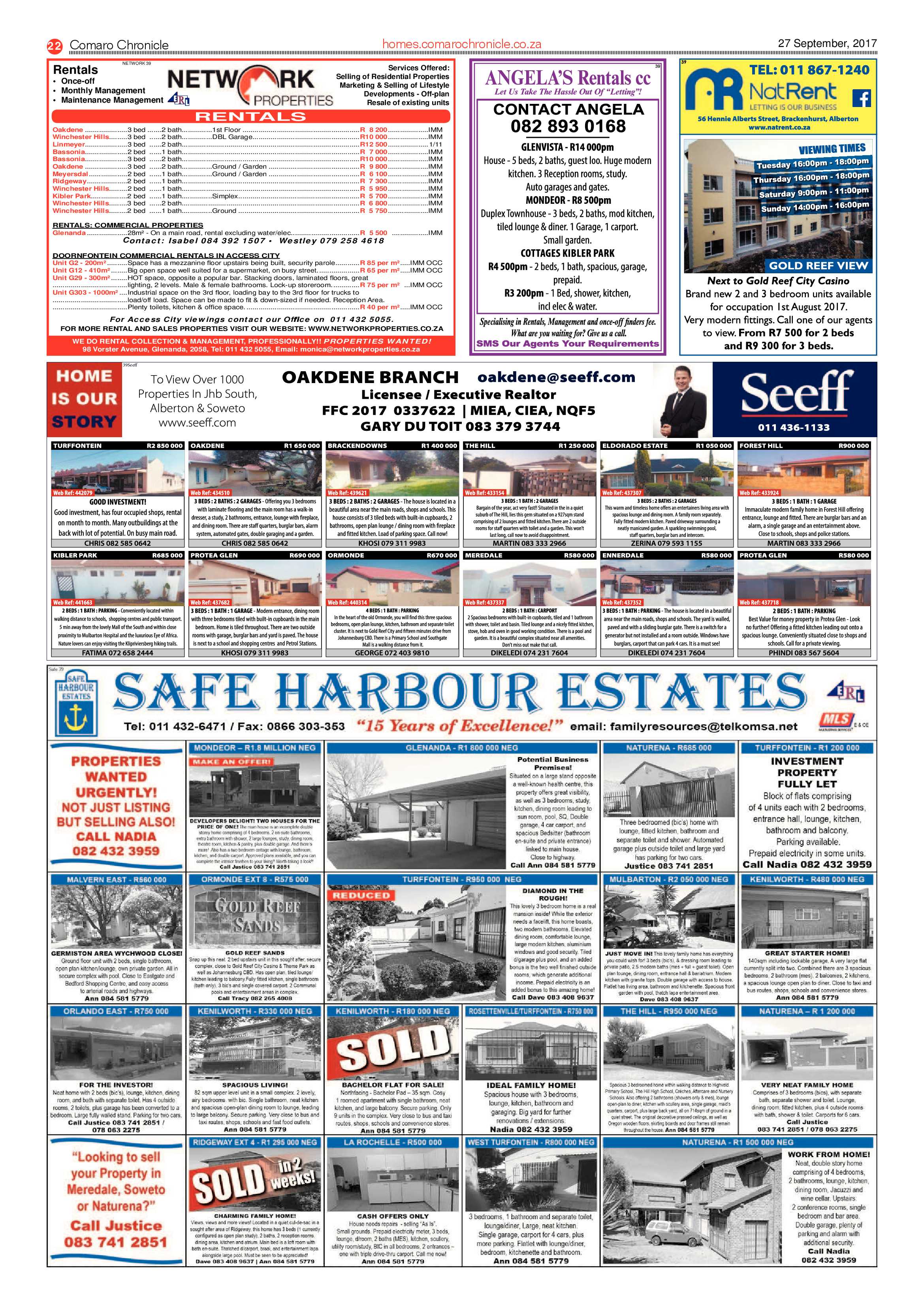 Comaro Chronicle 27 September 2017 page 22