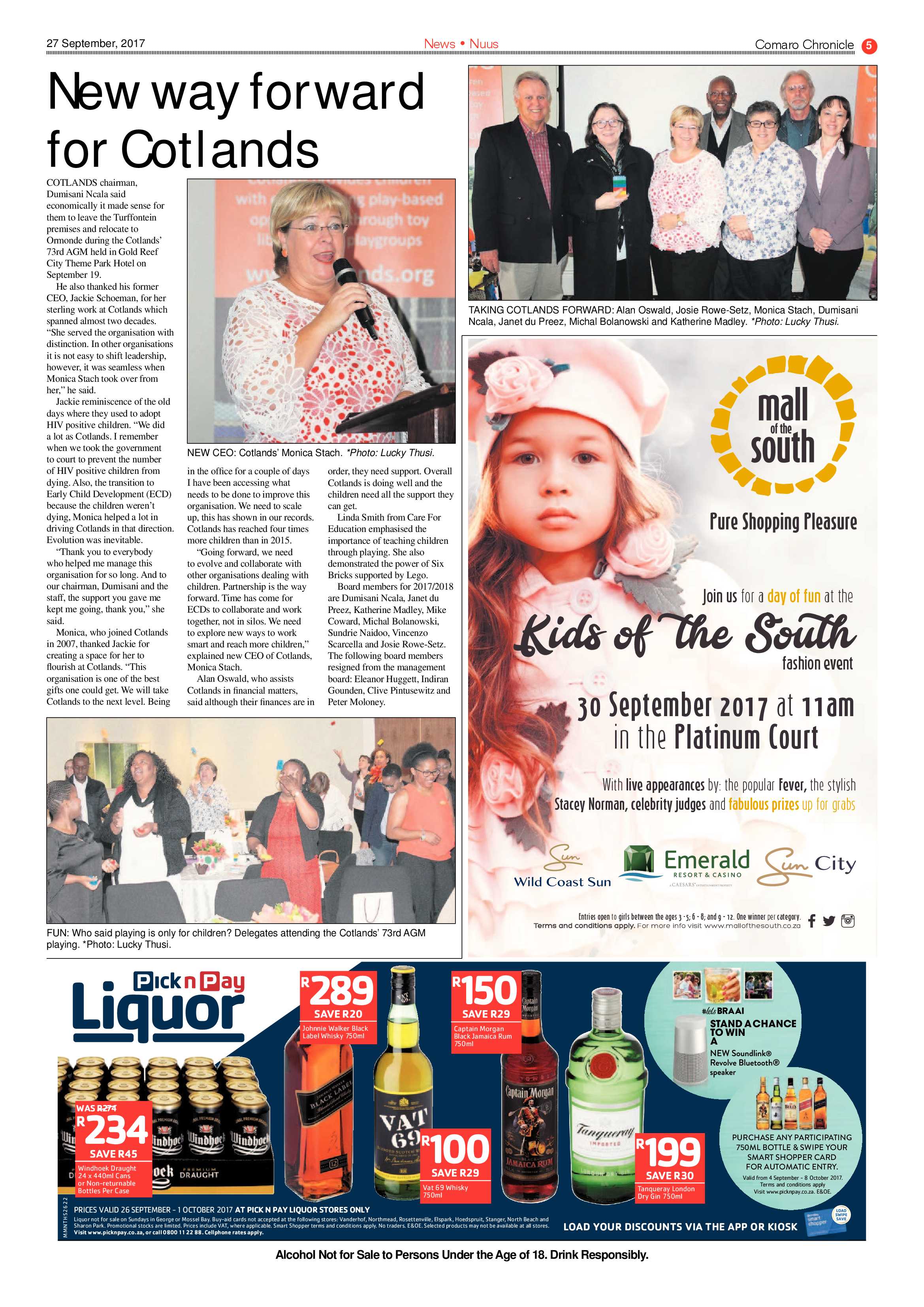 Comaro Chronicle 27 September 2017 page 5