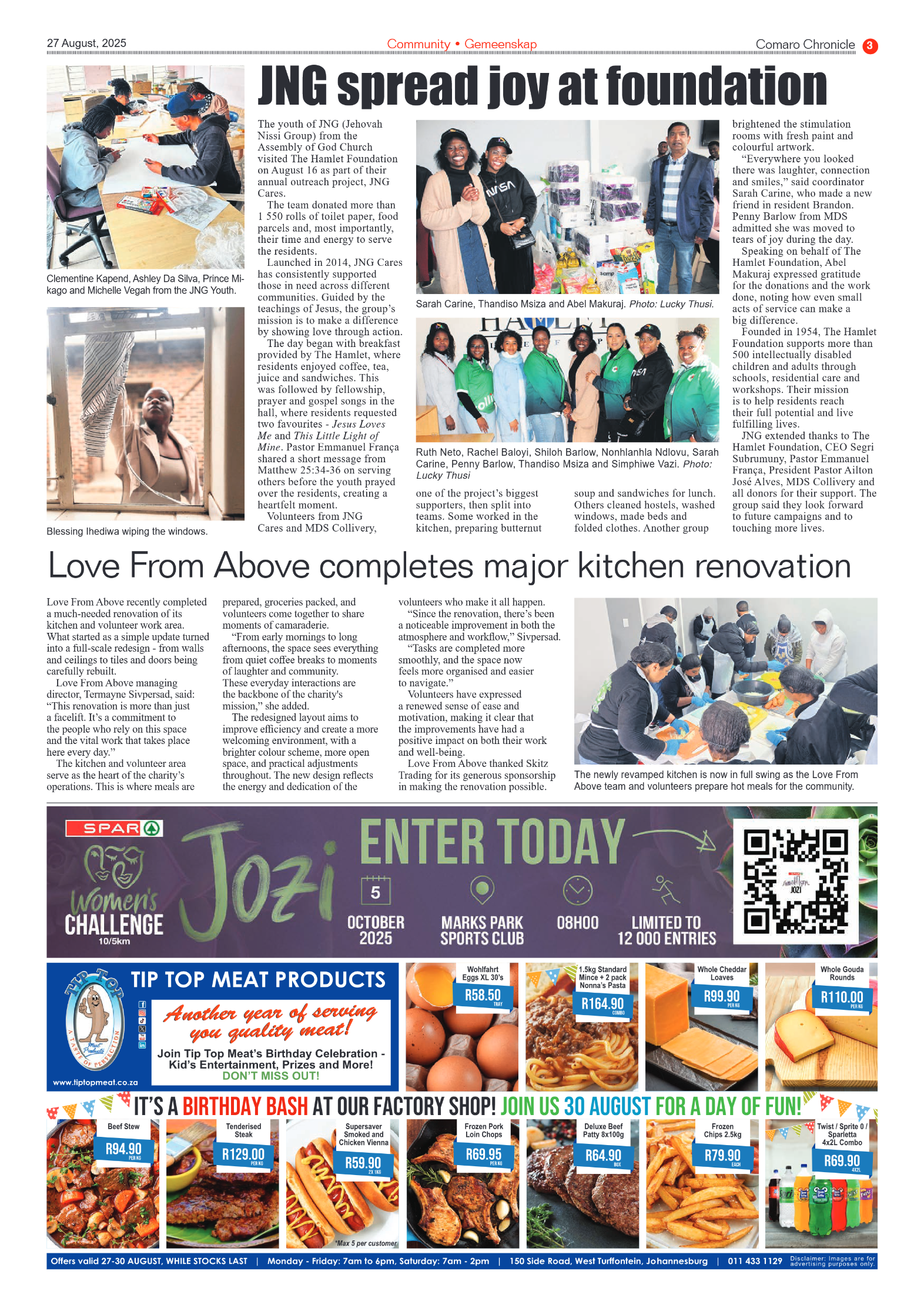 Comaro Chronicle 27 August 2025 page 3