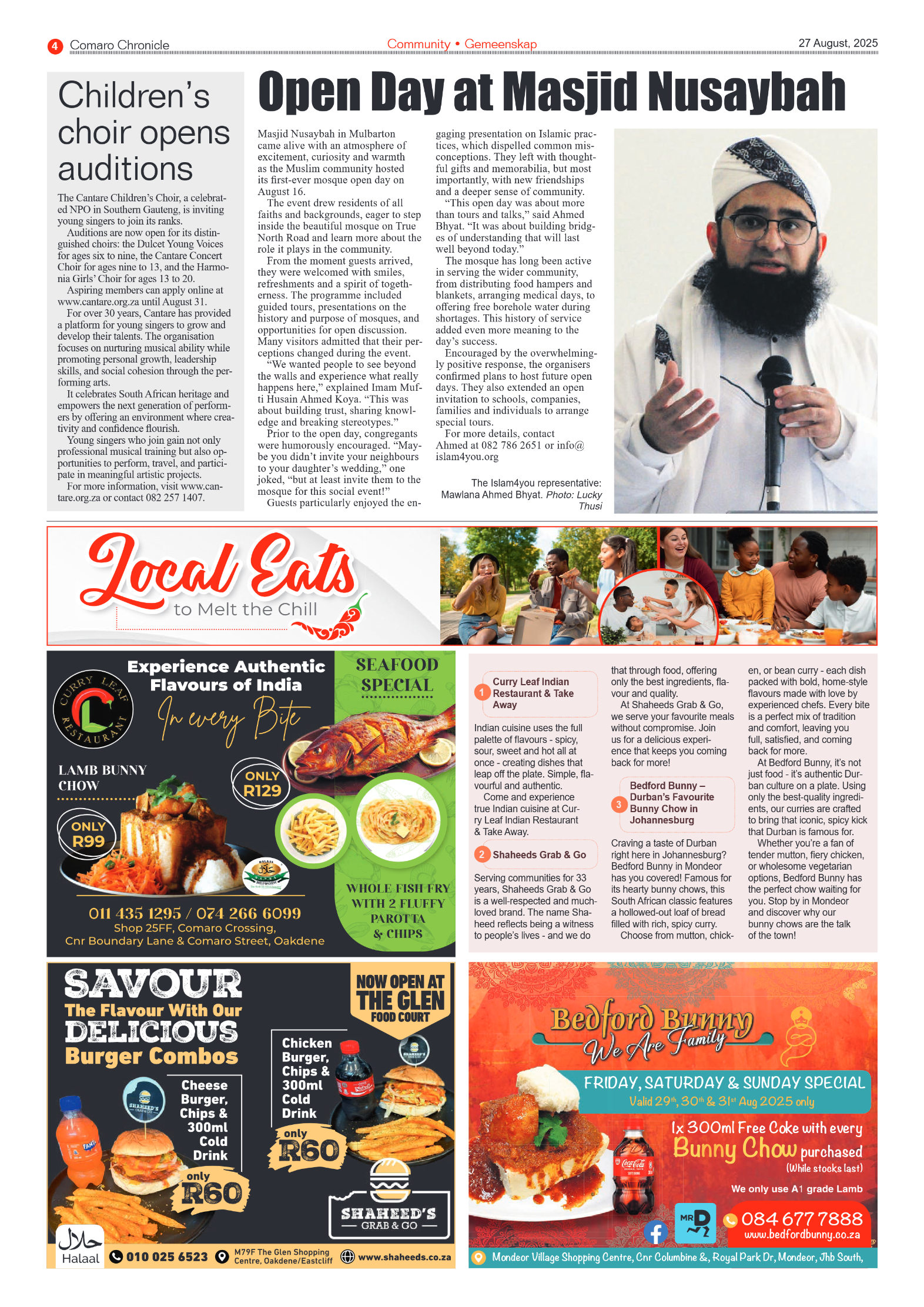Comaro Chronicle 27 August 2025 page 4