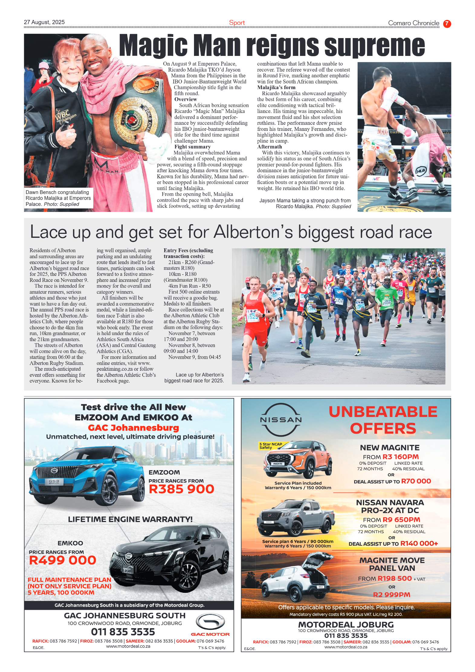 Comaro Chronicle 27 August 2025 page 7