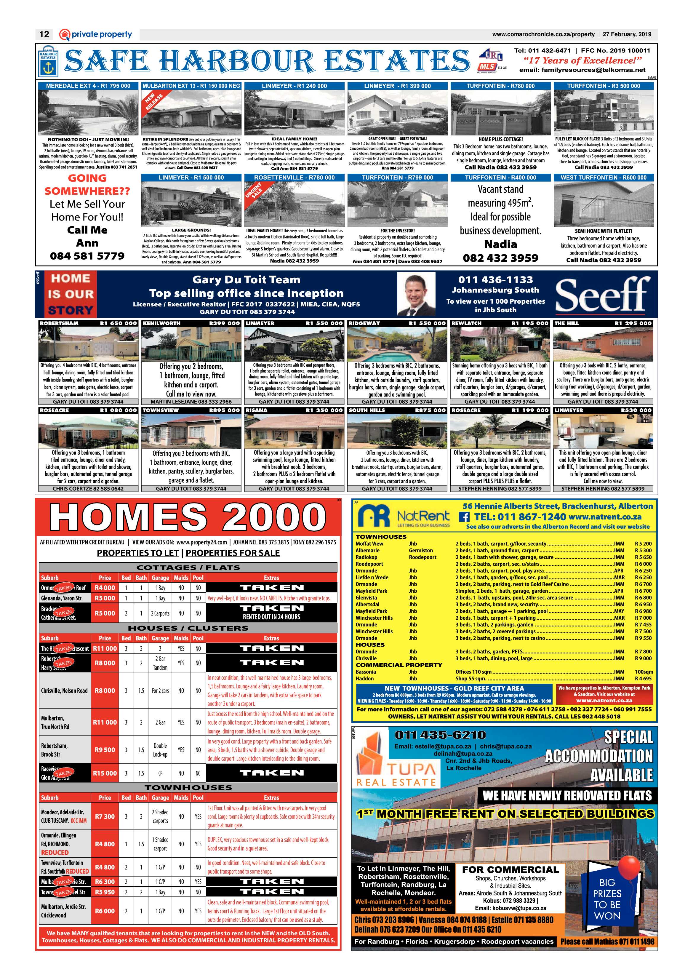 Comaro Chronicle 27 February 2019 page 12