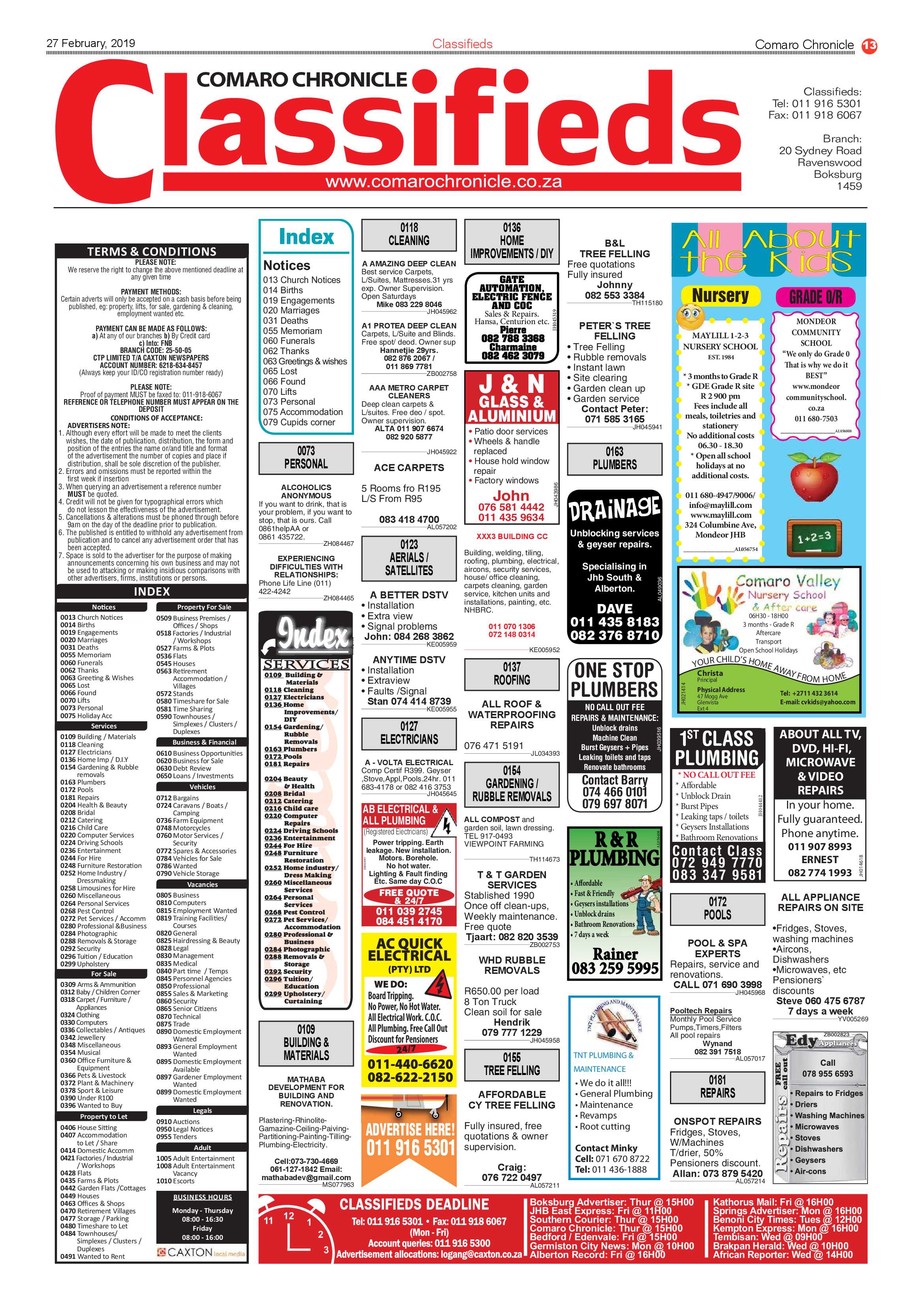 Comaro Chronicle 27 February 2019 page 13