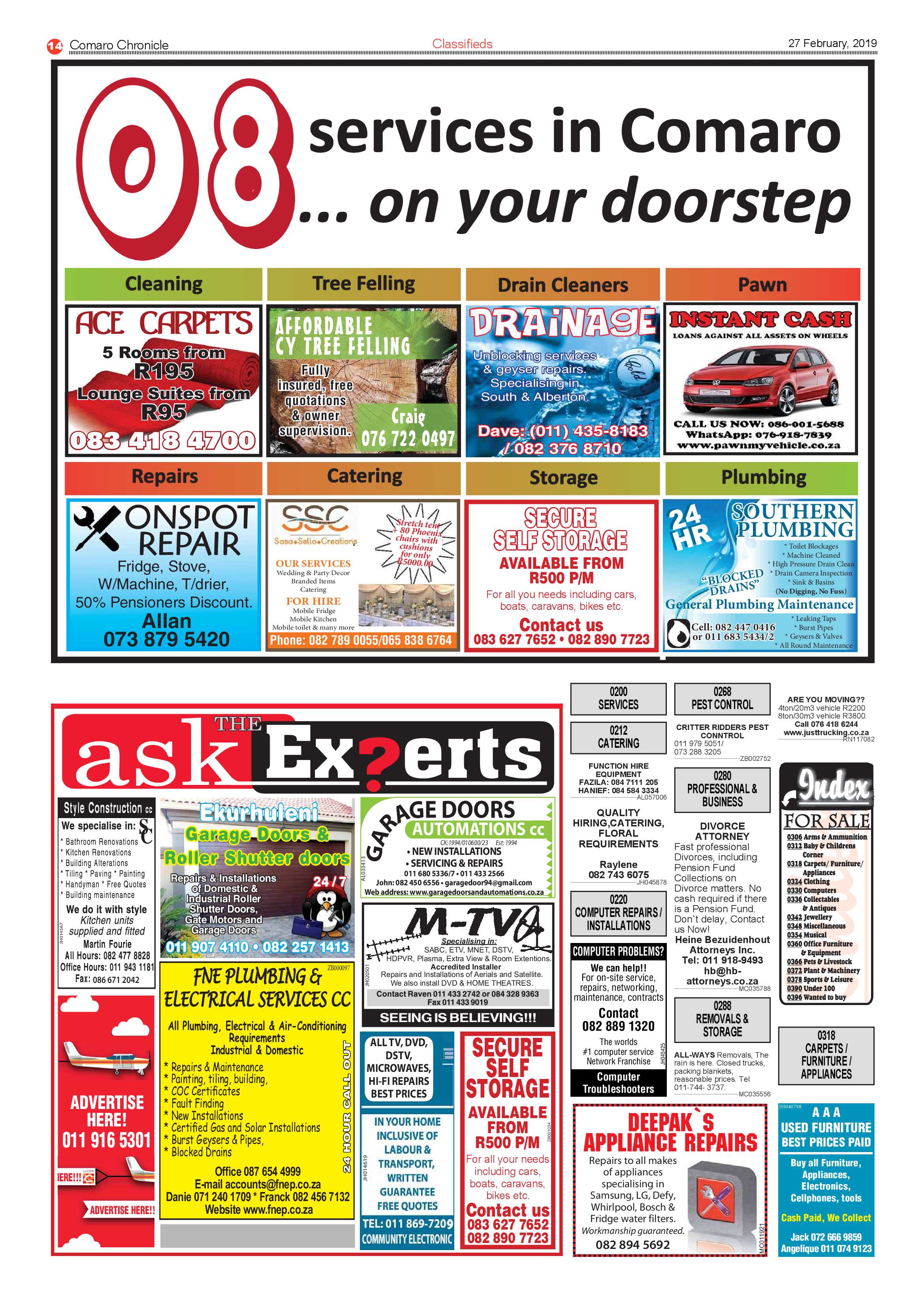 Comaro Chronicle 27 February 2019 page 14
