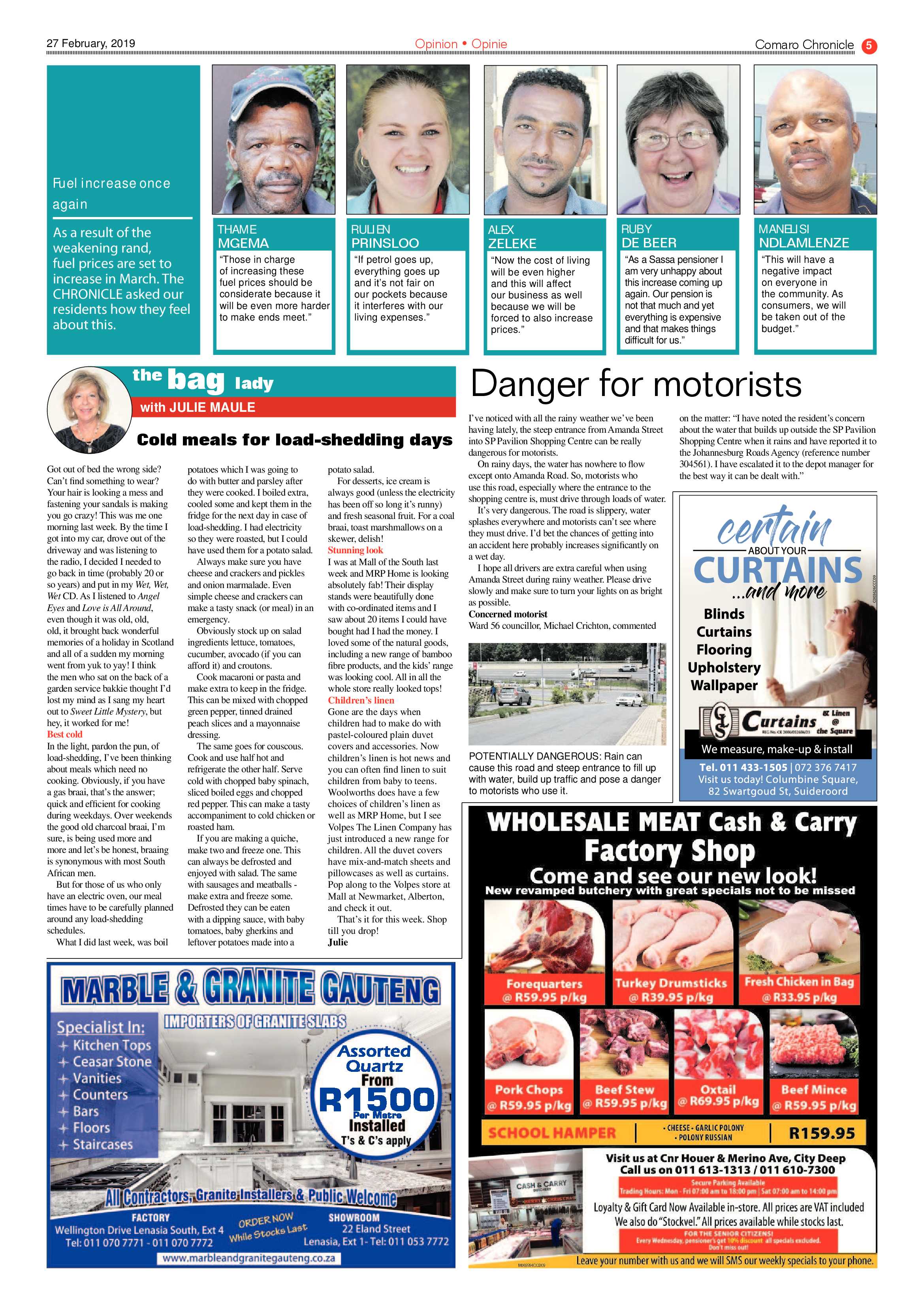 Comaro Chronicle 27 February 2019 page 5