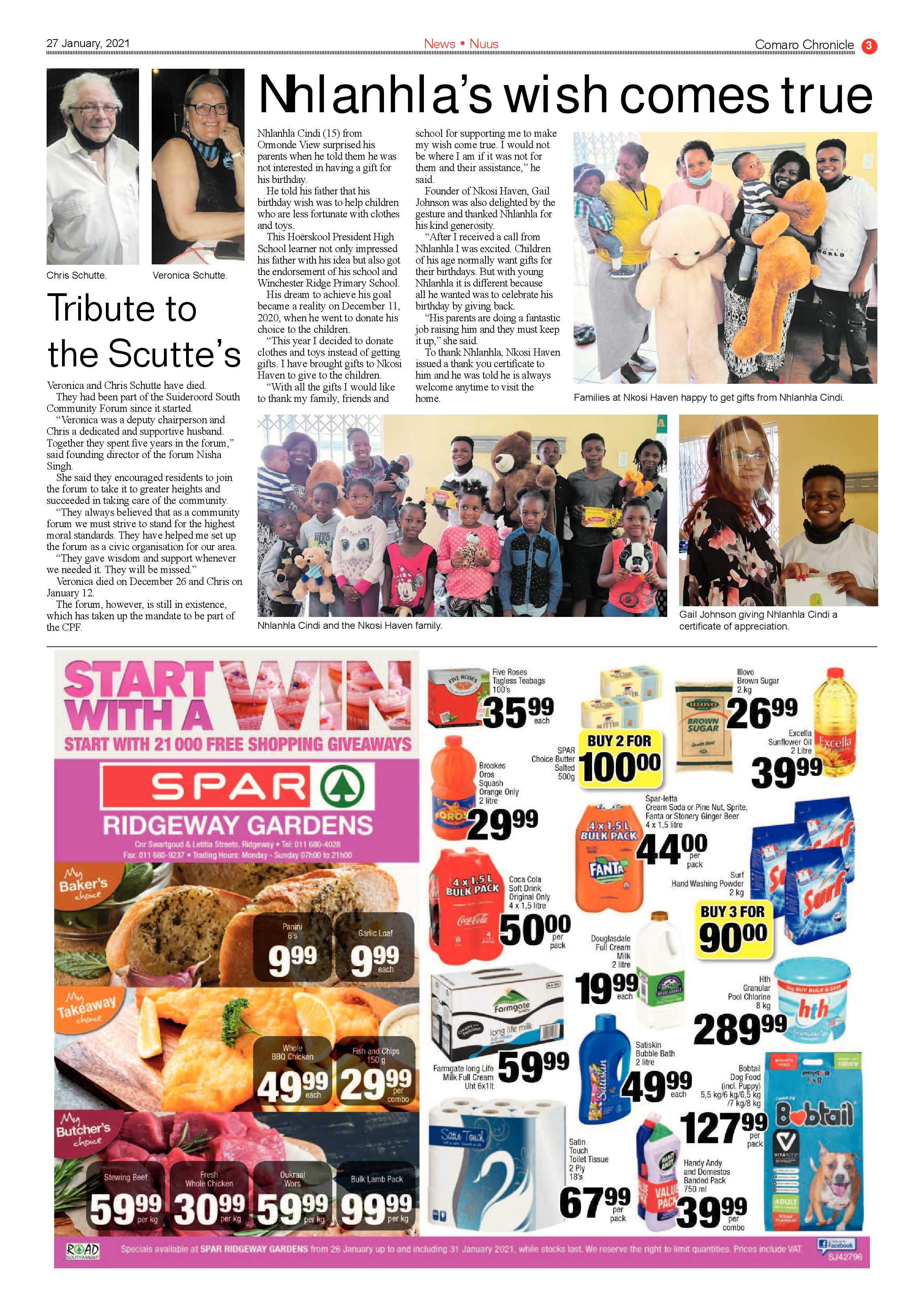 Comaro Chronicle 27 January 2021 page 3