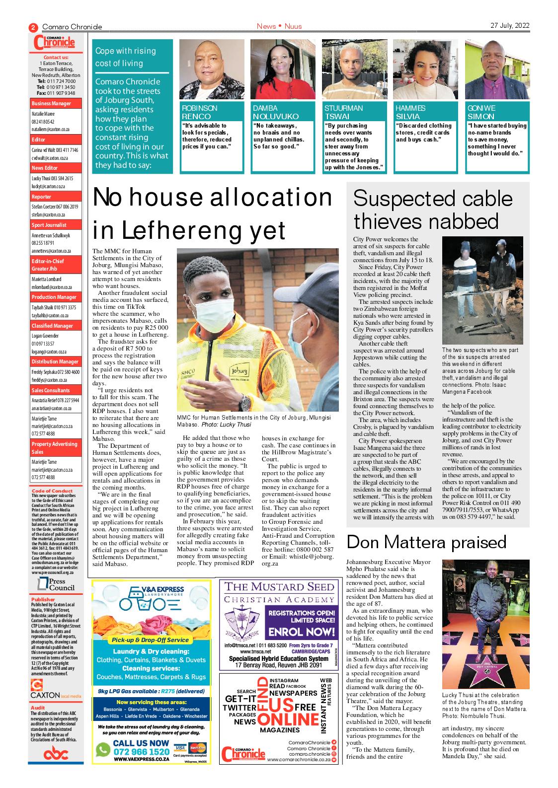 Comaro Chronicle 27 July 2022 page 4