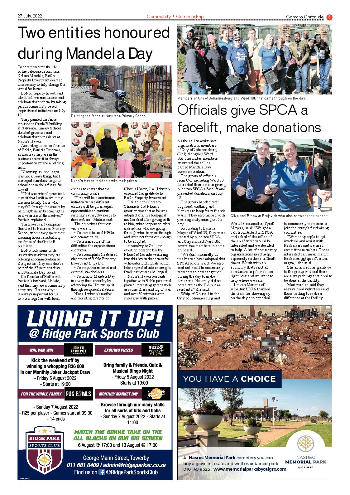 Comaro Chronicle 27 July 2022 page 5