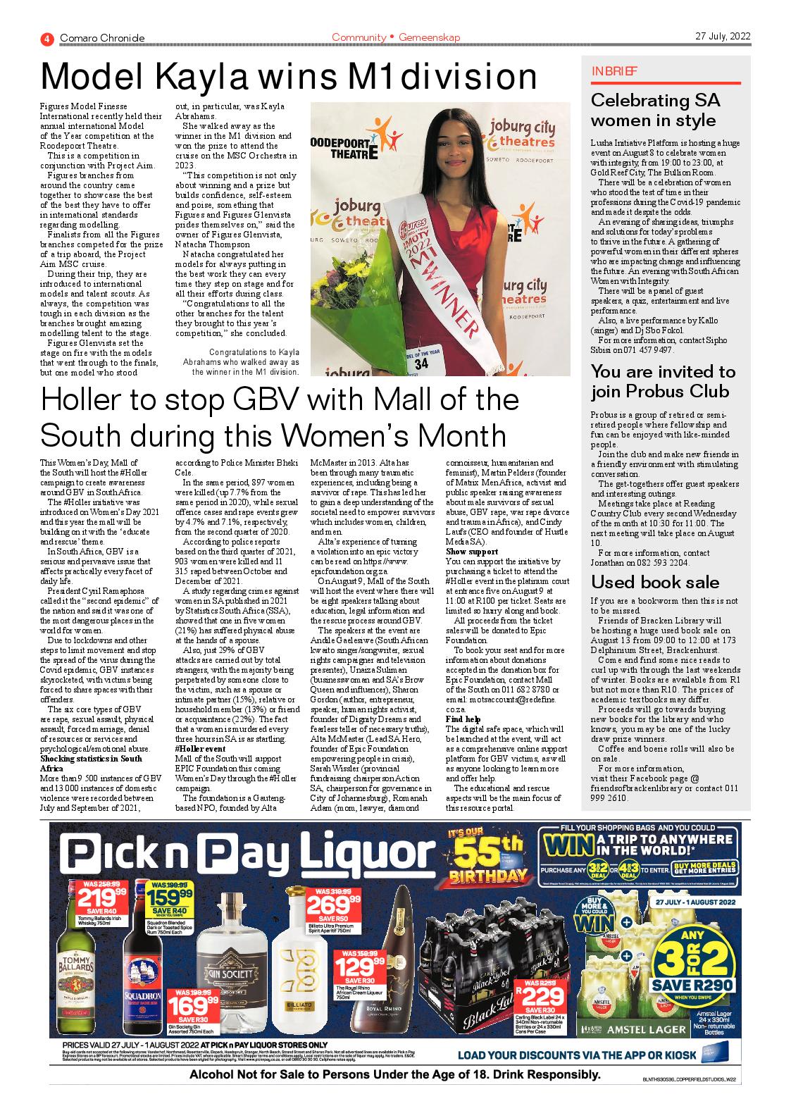 Comaro Chronicle 27 July 2022 page 6